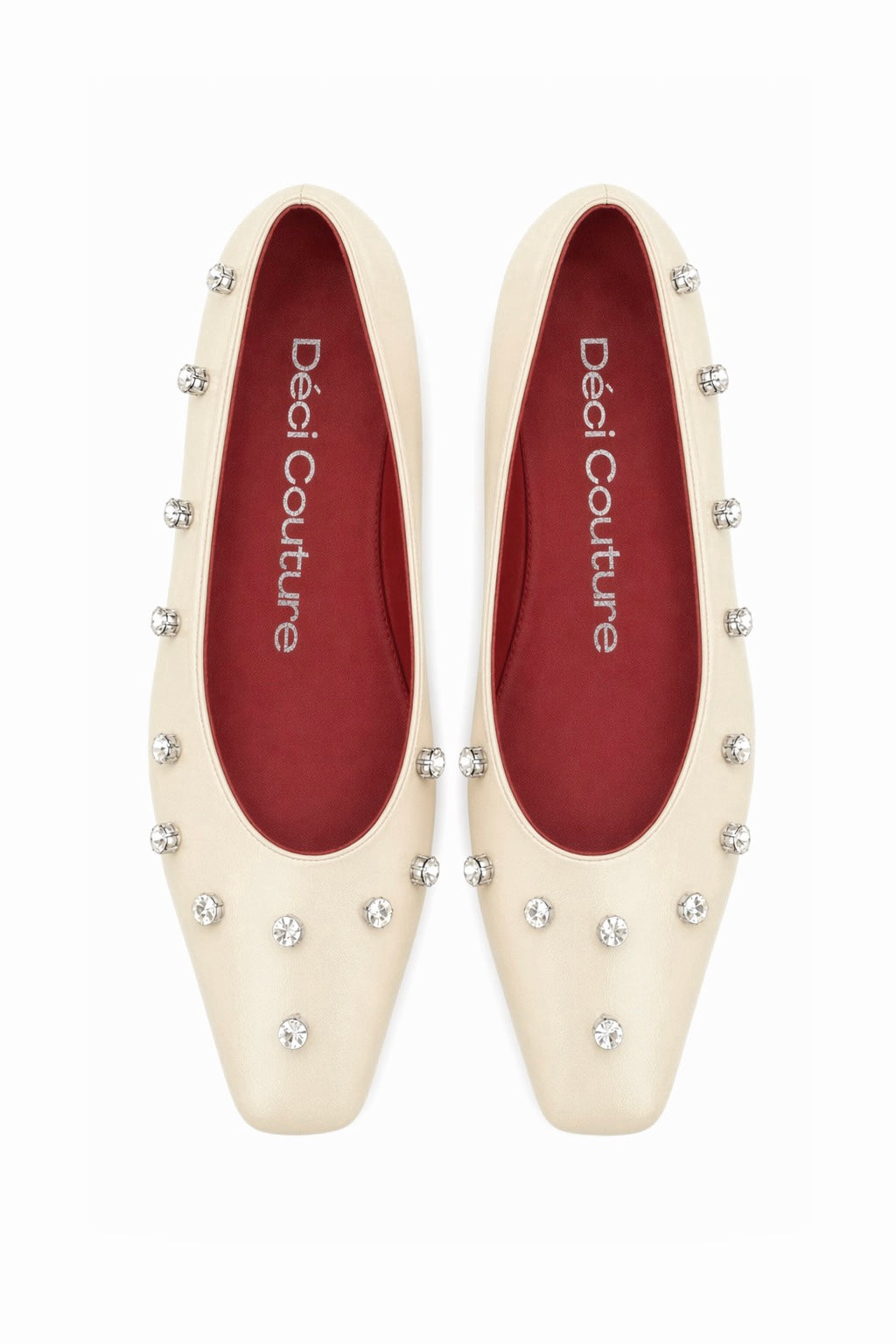 Square Toe Bijou Pumps