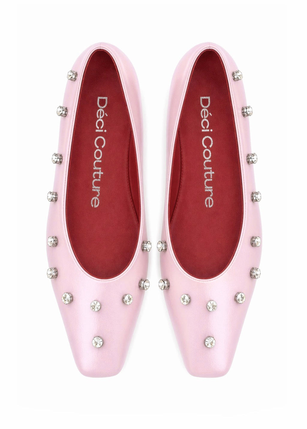 Square Toe Bijou Pumps