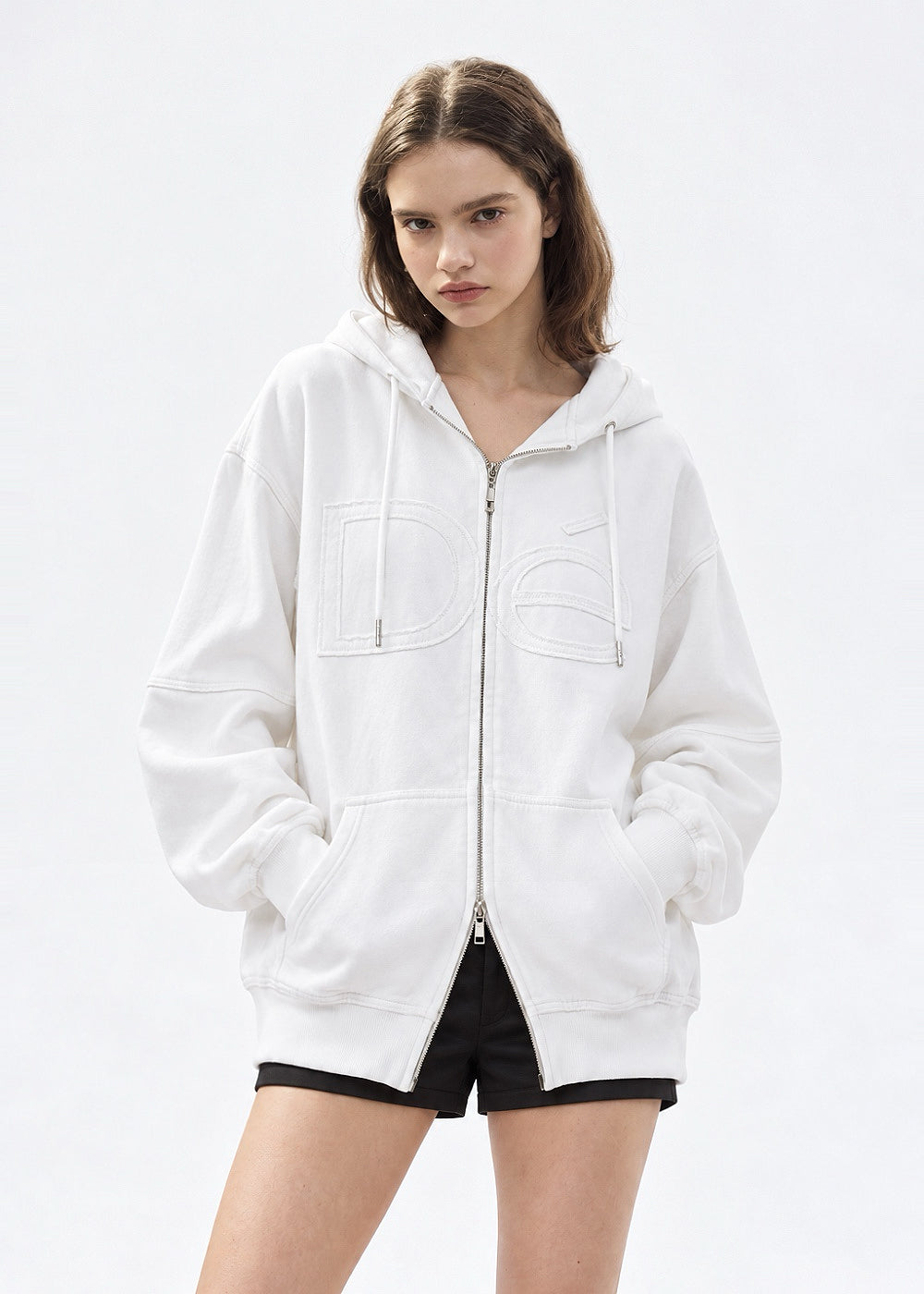 Dé Logo Zip Hoodie