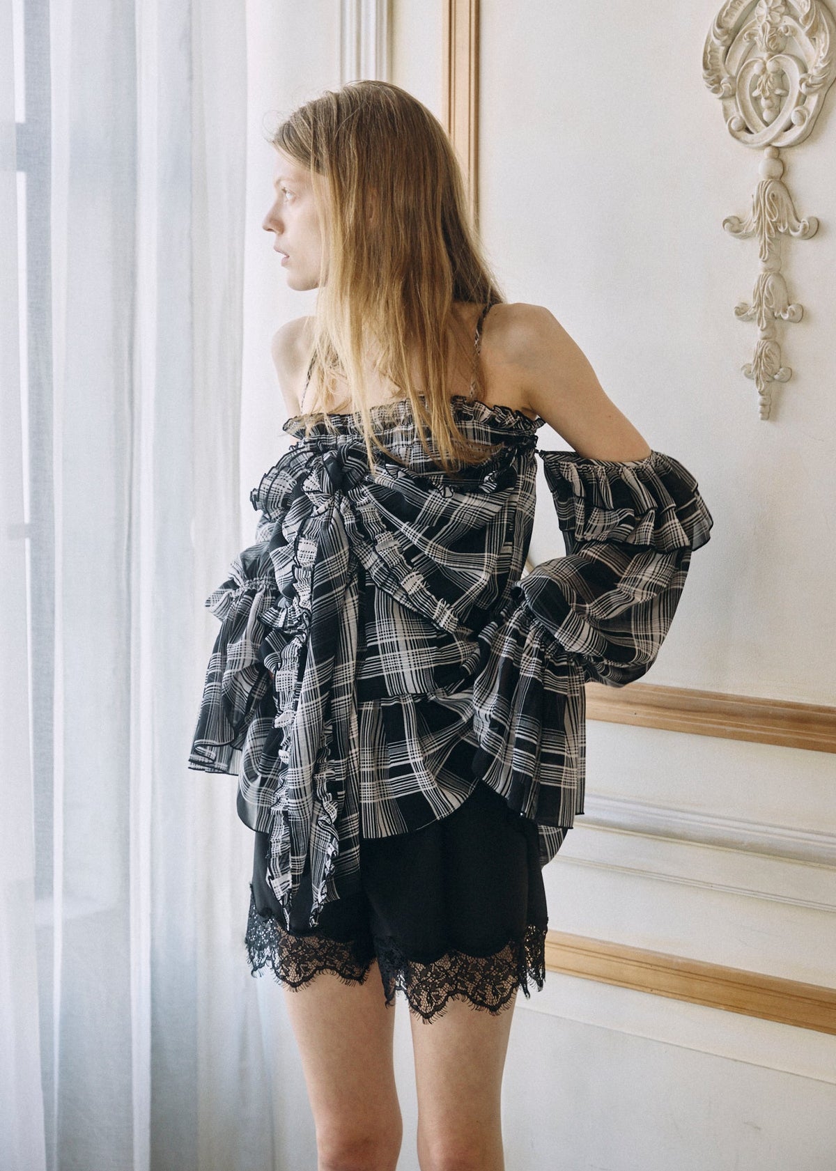 2Way Ribbon Tunic【CHECK】
