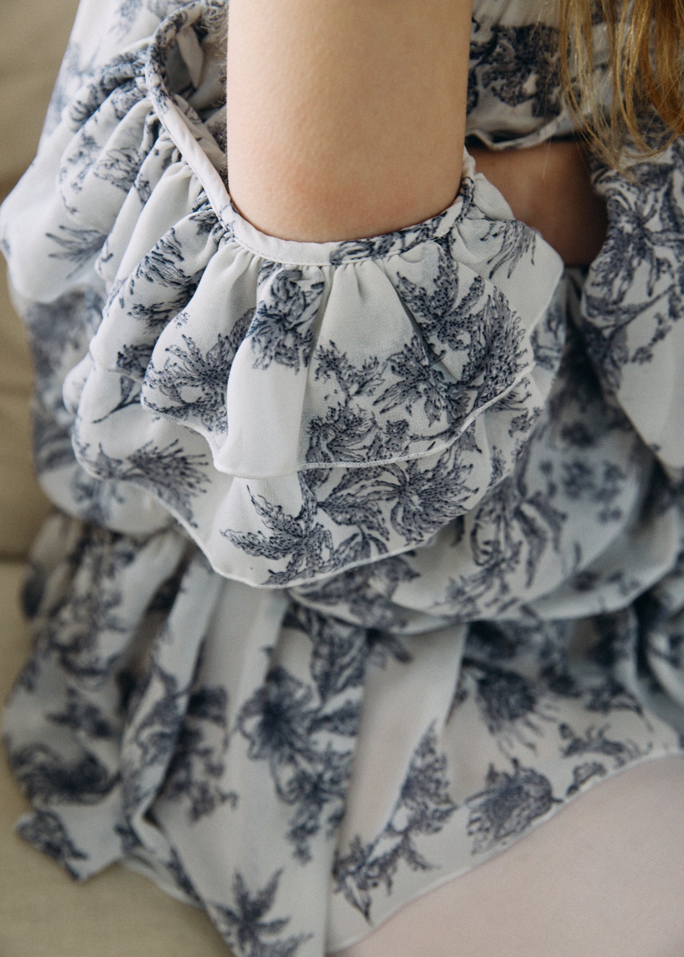 2Way Ribbon Tunic【FLOWER】