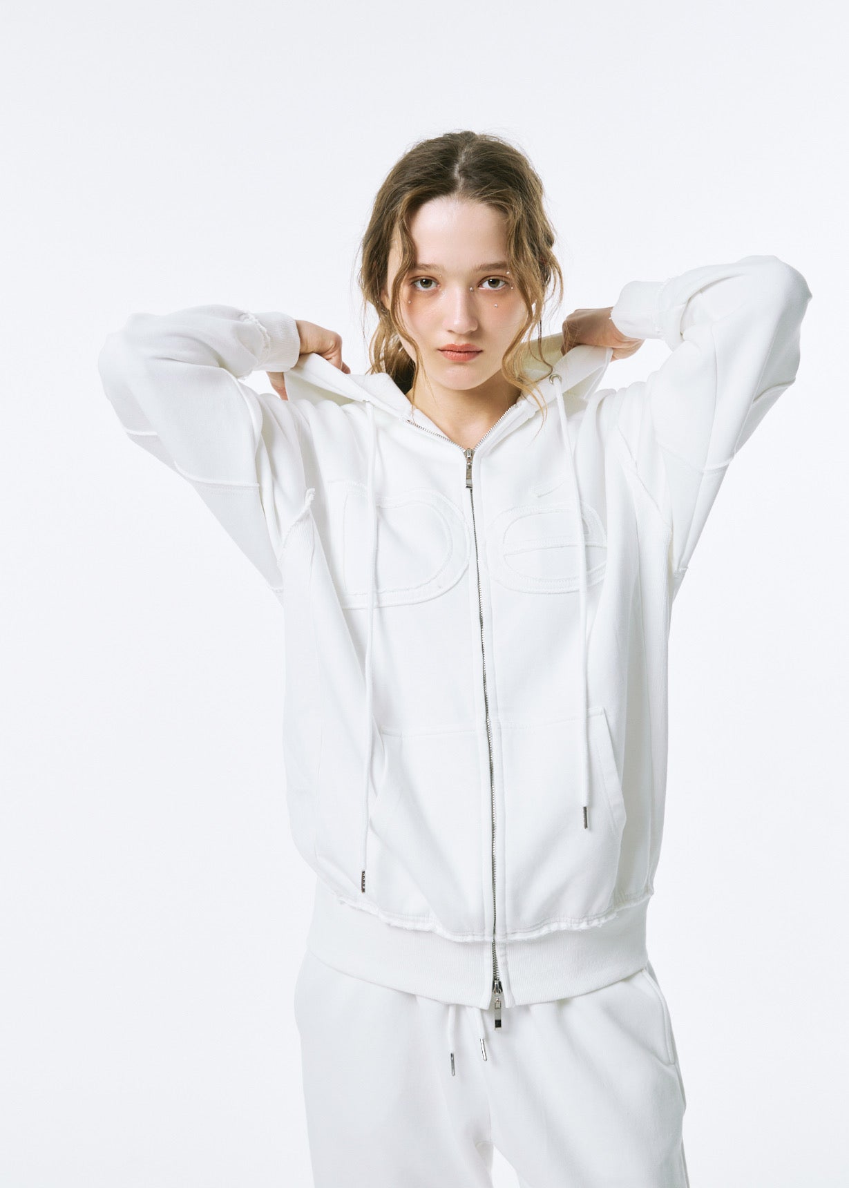 Dé Logo Zip Hoodie