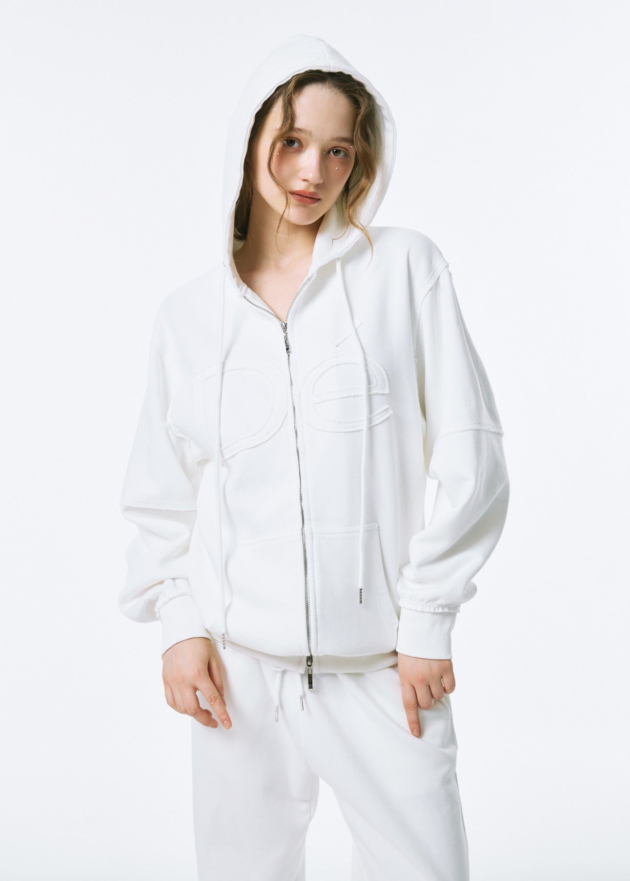 Dé Logo Zip Hoodie