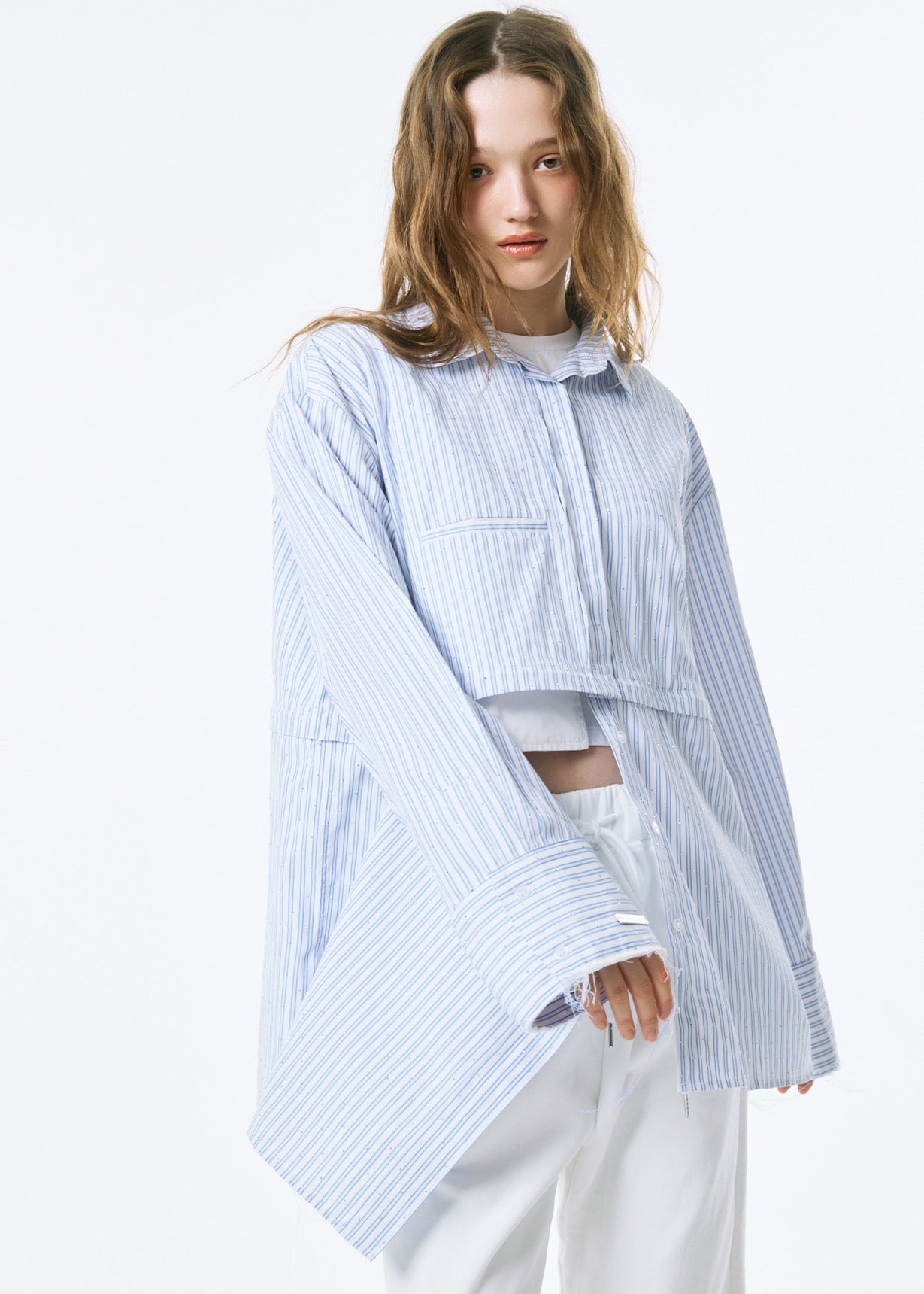 Damage 2Way Oversized Shirt