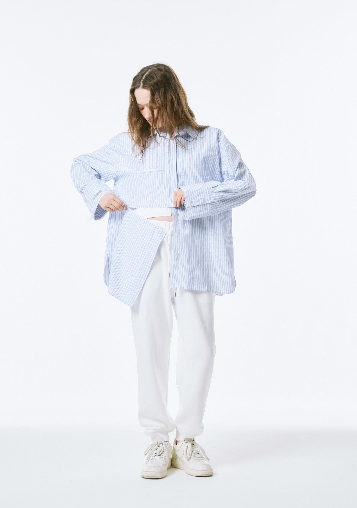 Damage 2Way Oversized Shirt