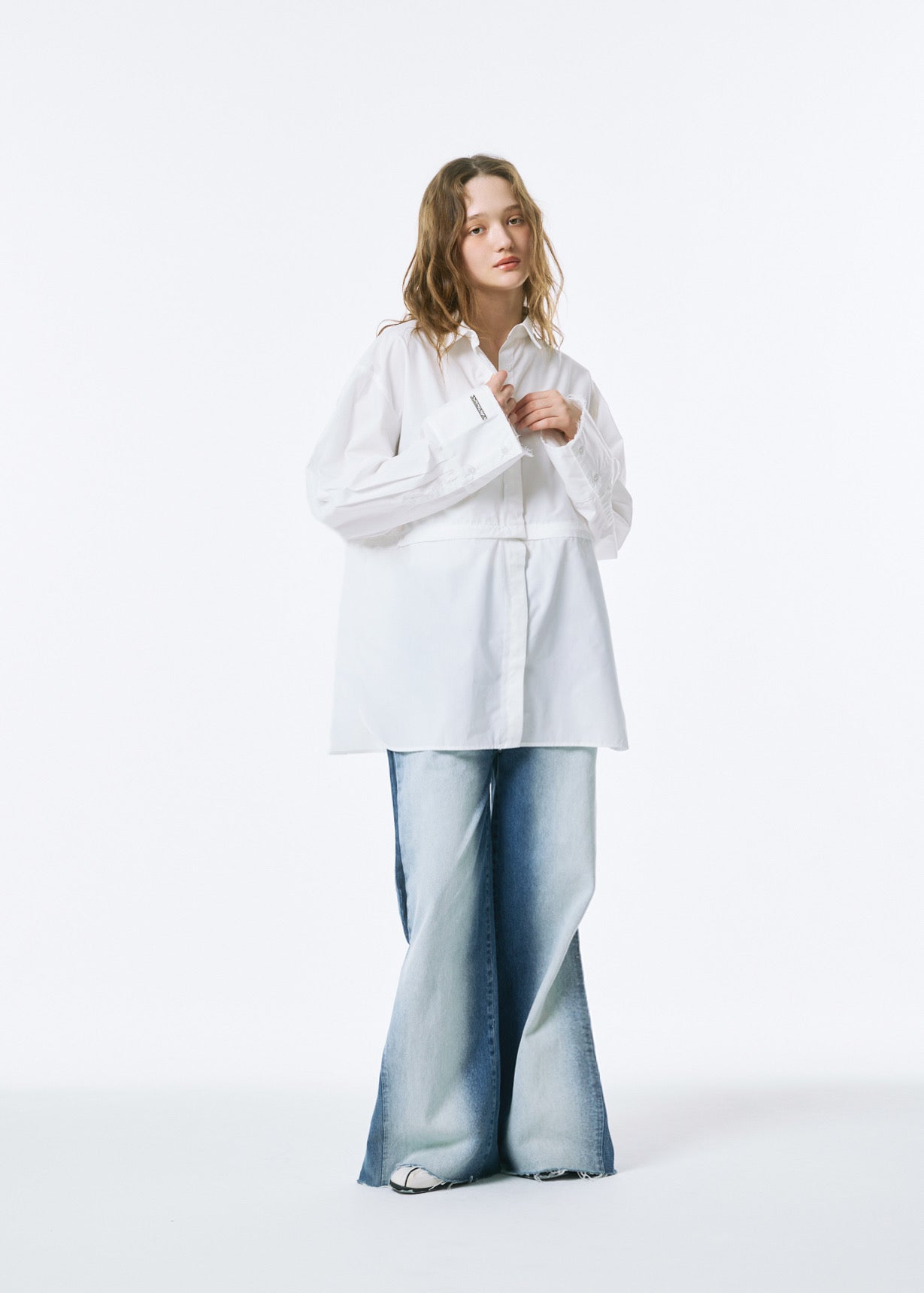 Damage 2Way Oversized Shirt