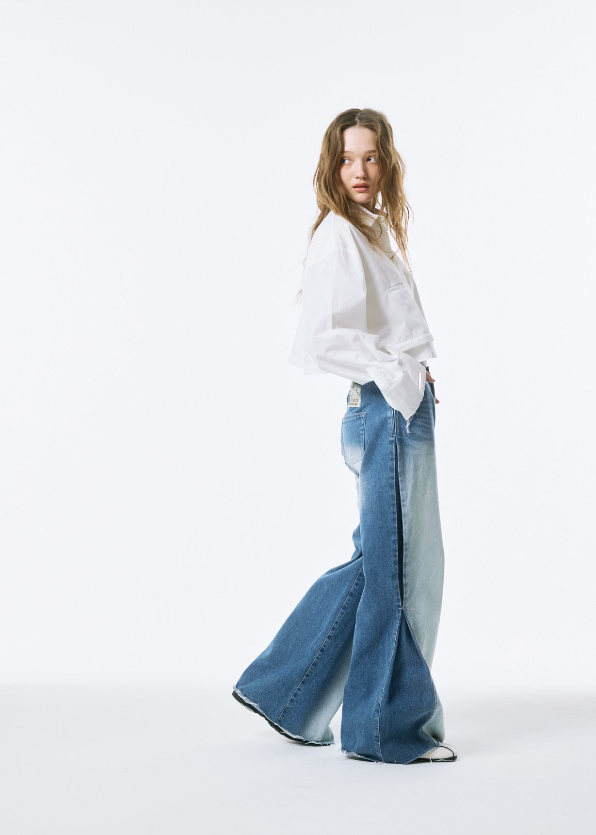 Damage 2Way Oversized Shirt