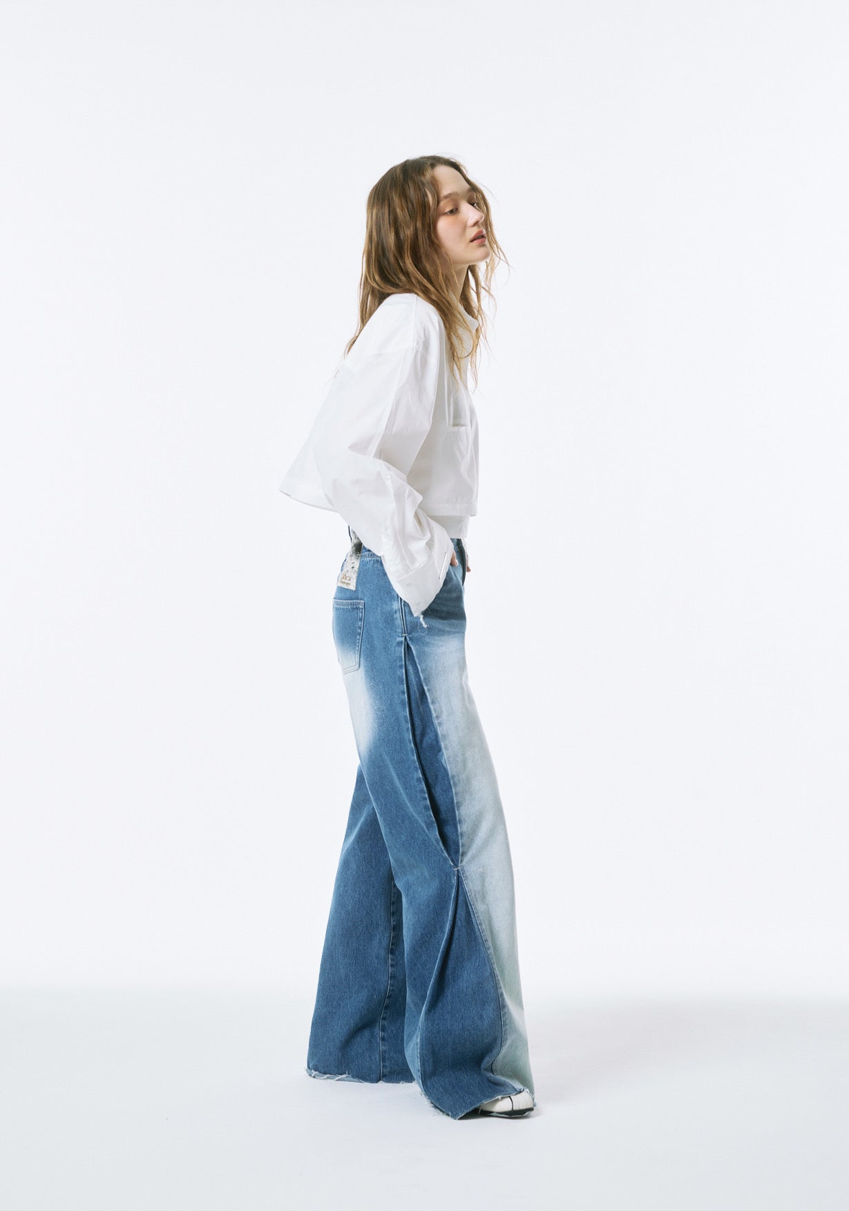 Damage 2Way Oversized Shirt