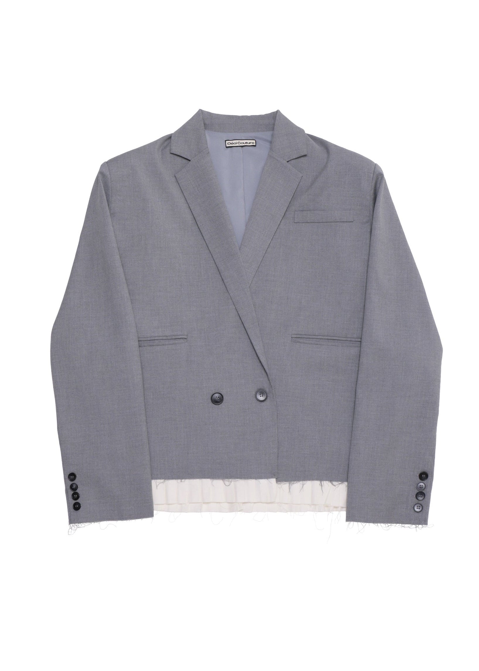 Pleated Oversized Jacket