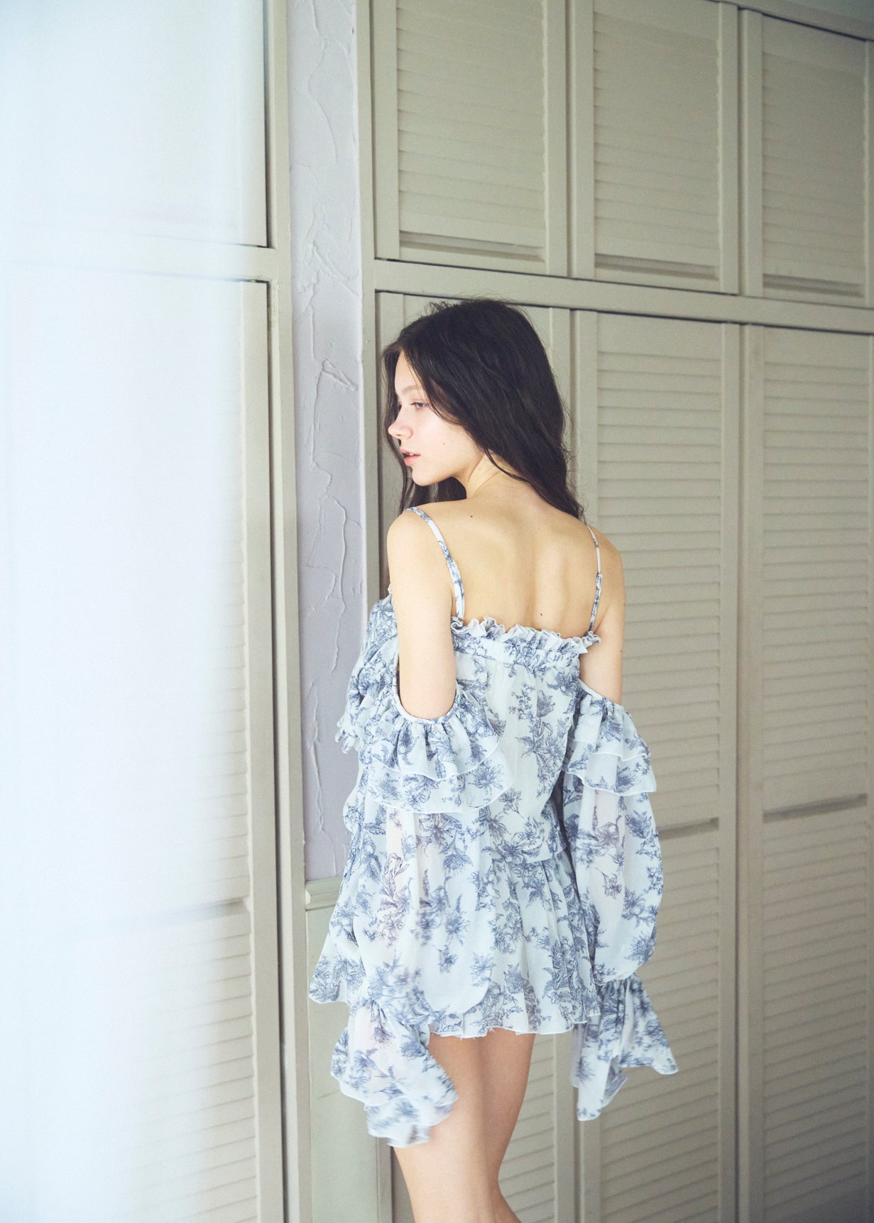 2Way Ribbon Tunic【FLOWER】