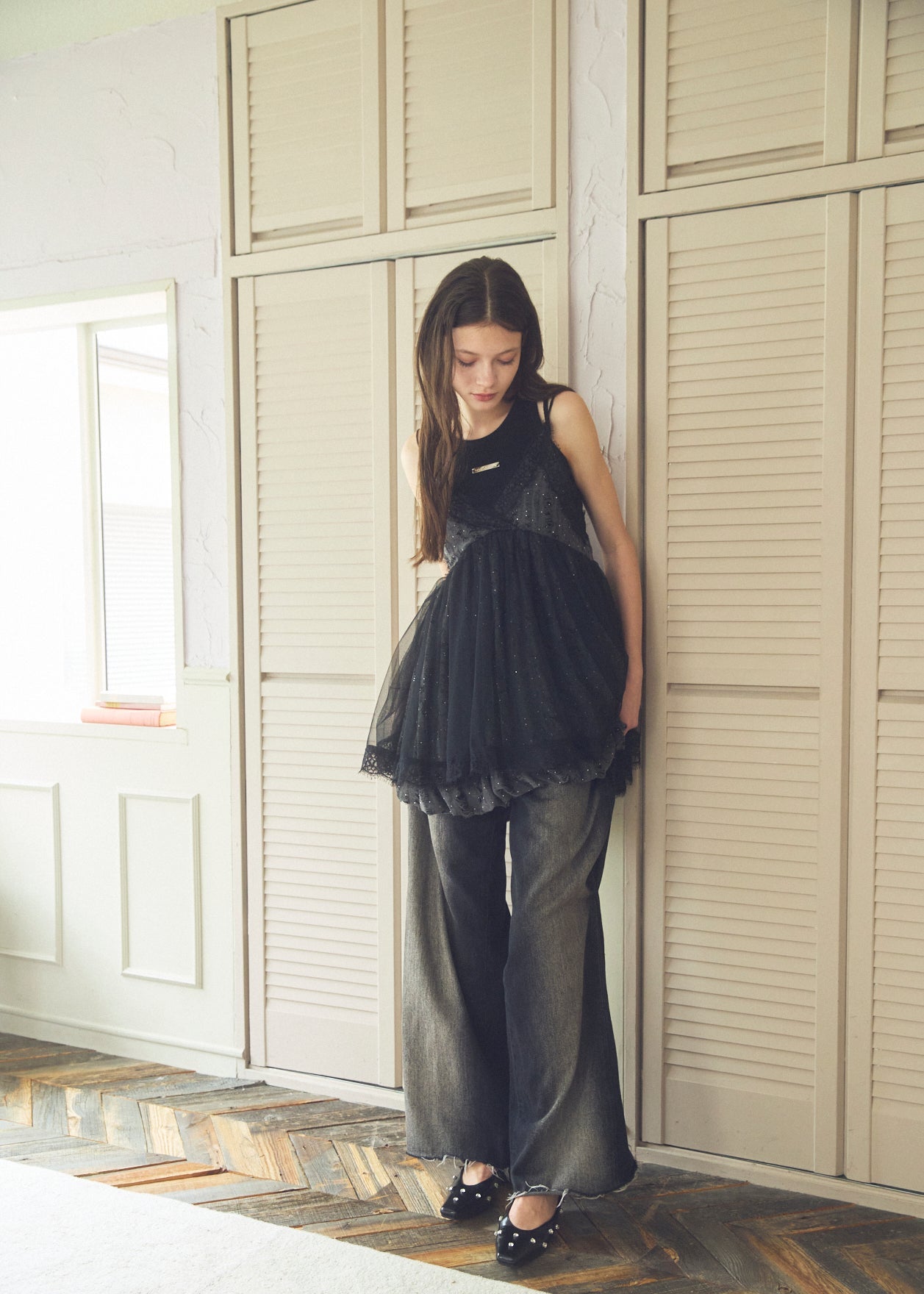 Square Toe Bijou Pumps