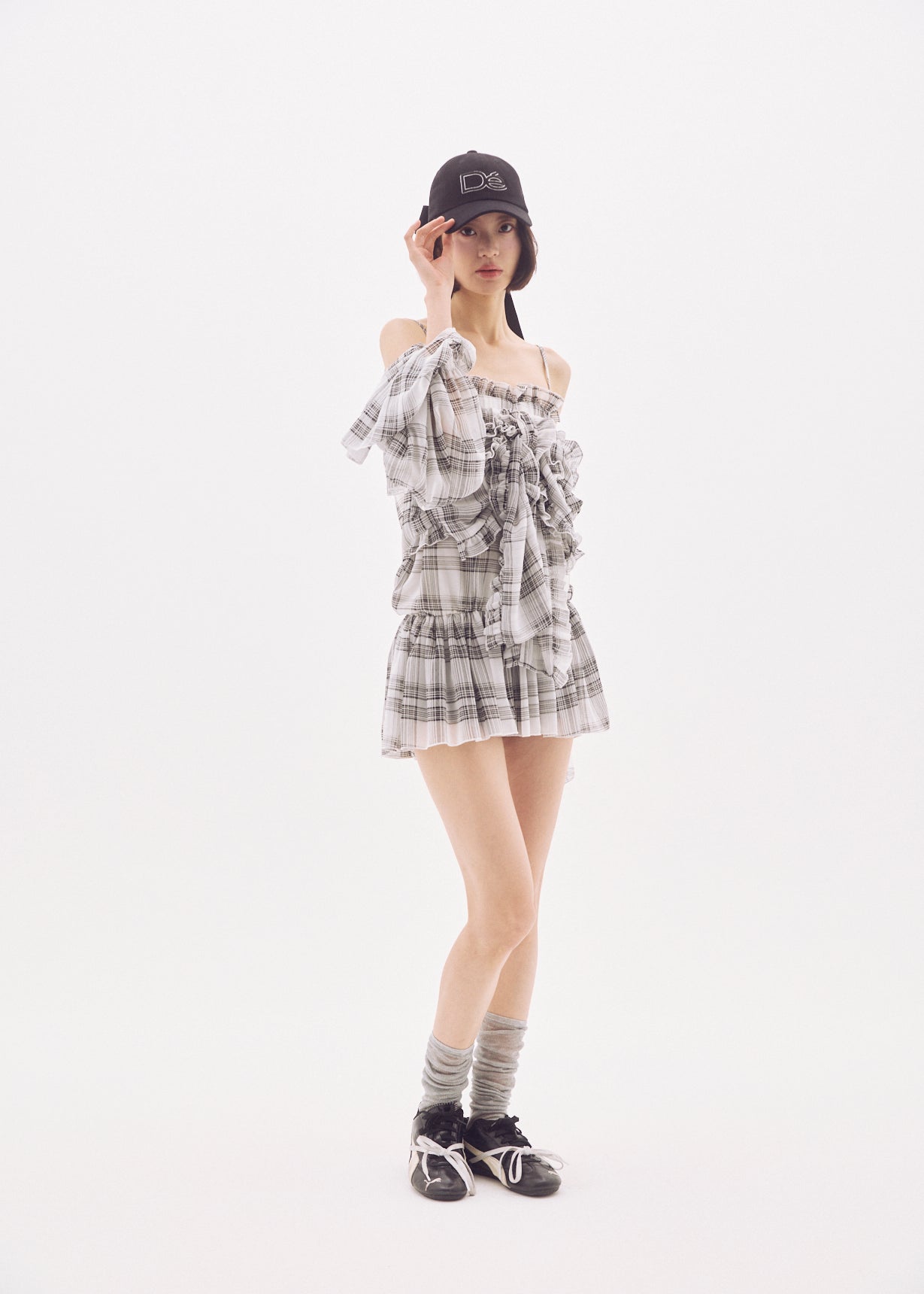 2Way Ribbon Tunic【CHECK】