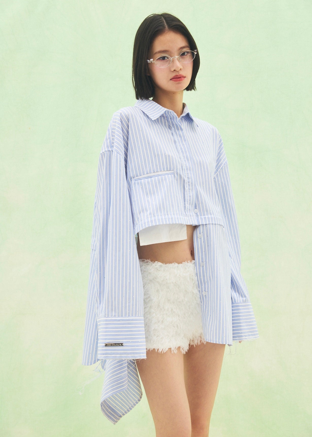 Damage 2Way Oversized Shirt