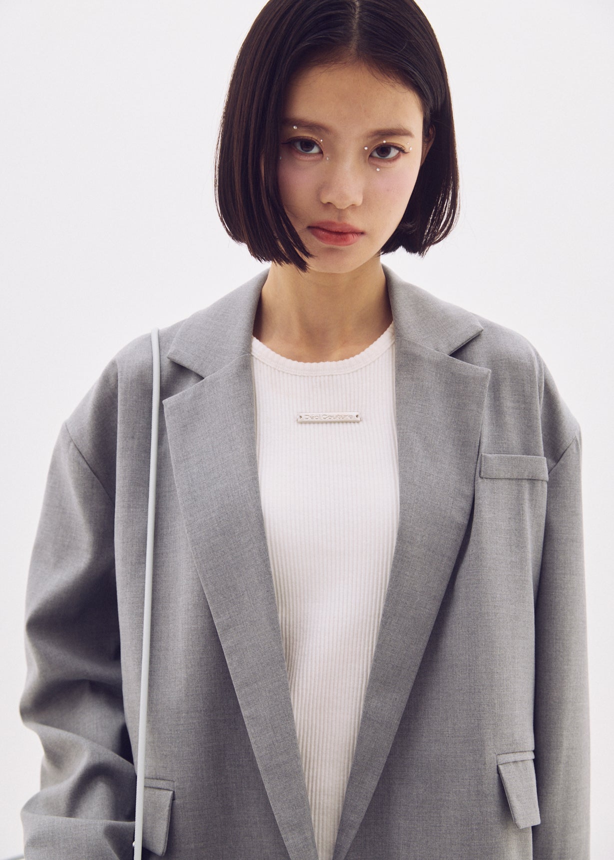 Pleated Oversized Jacket