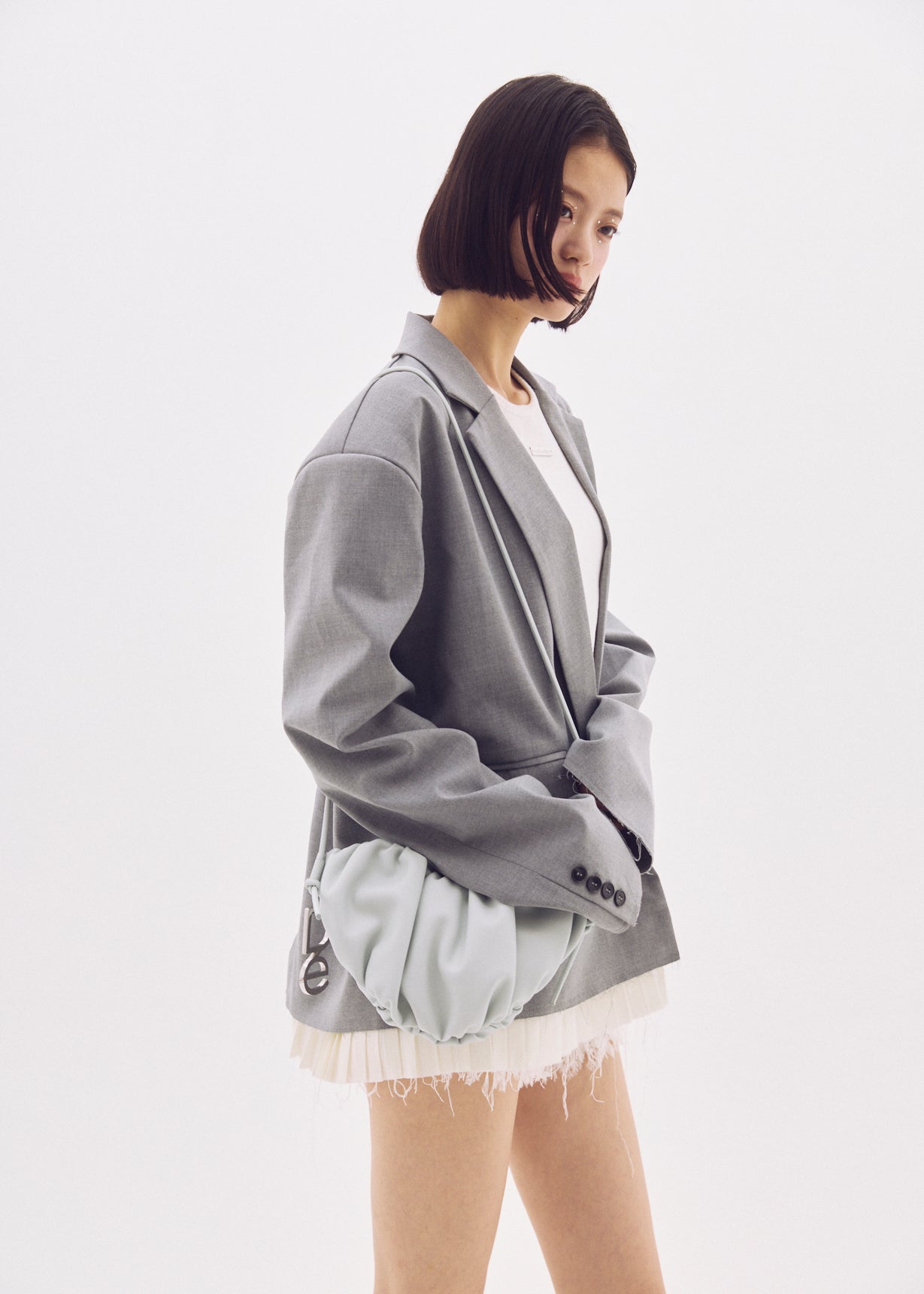 Pleated Oversized Jacket