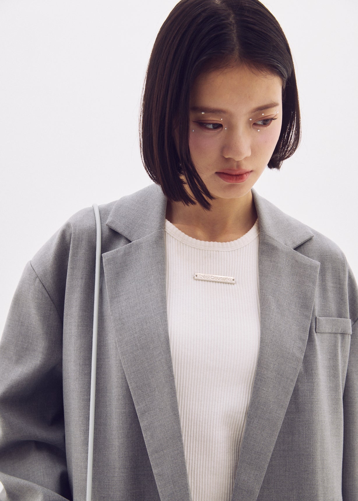 Pleated Oversized Jacket