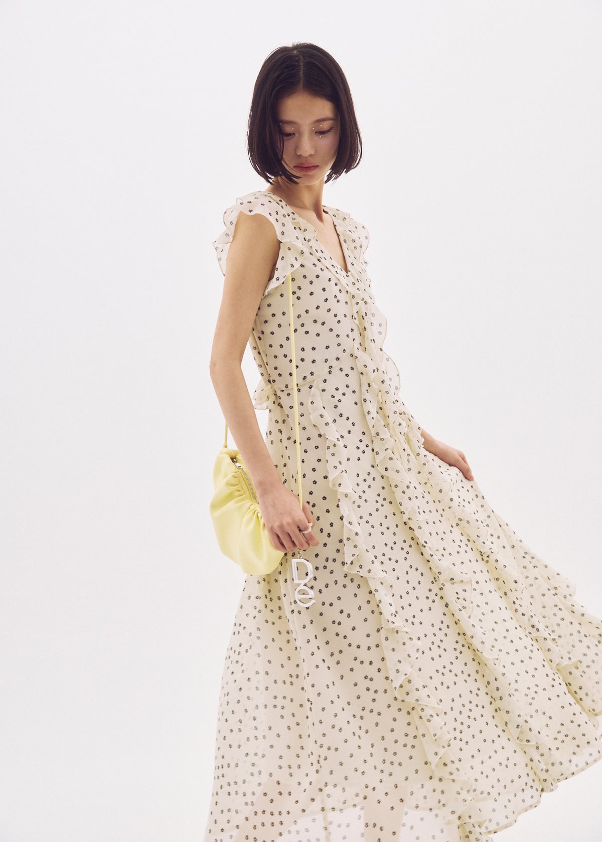 Flower Ruffle Dress
