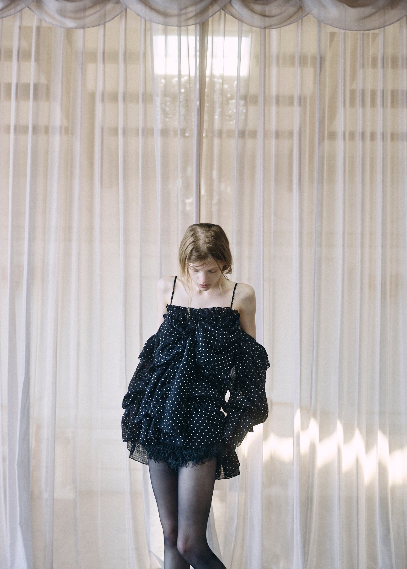 2Way Ribbon Tunic【DOT】