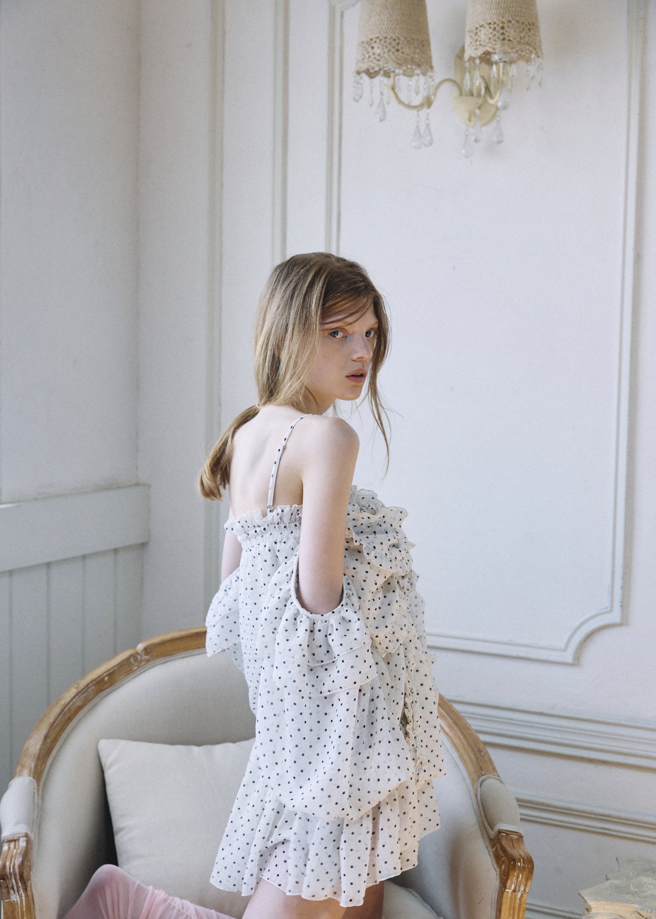 2Way Ribbon Tunic【DOT】