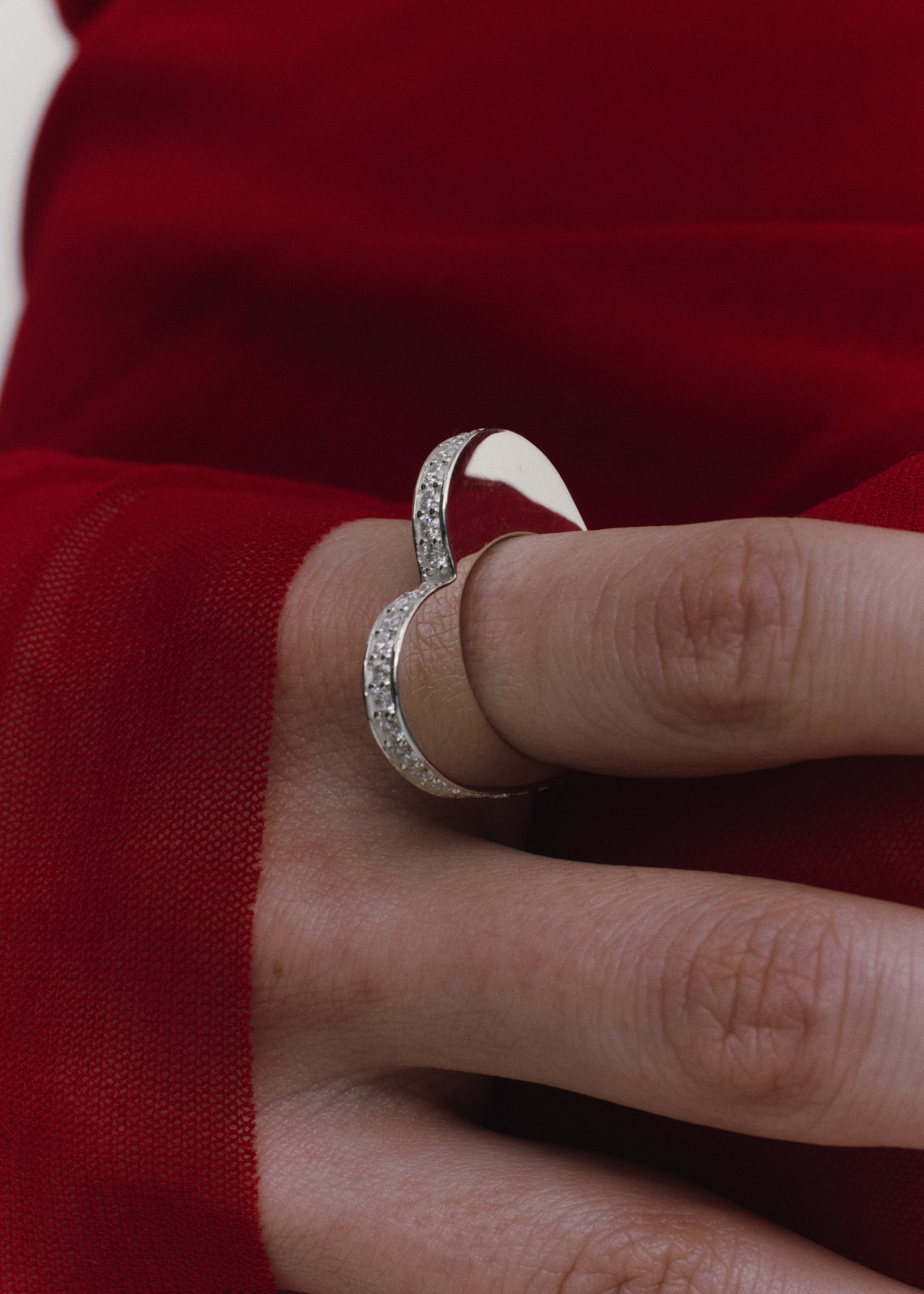 Heart Ring (full eternity) by Valentine