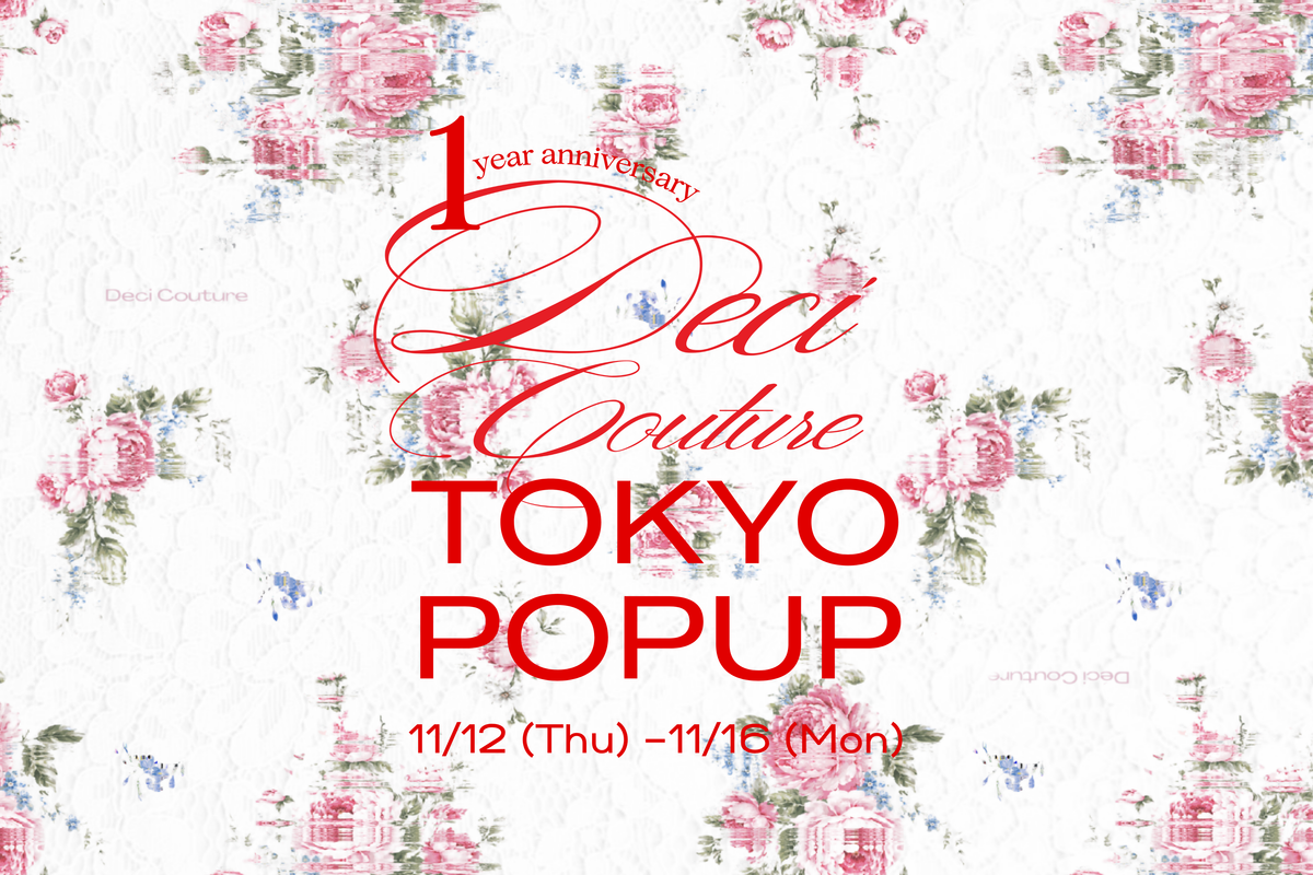 【11/12(木)-11/16(月)】１周年記念 TOKYO POPUP 開催・ルミネ新宿 ルミネ2