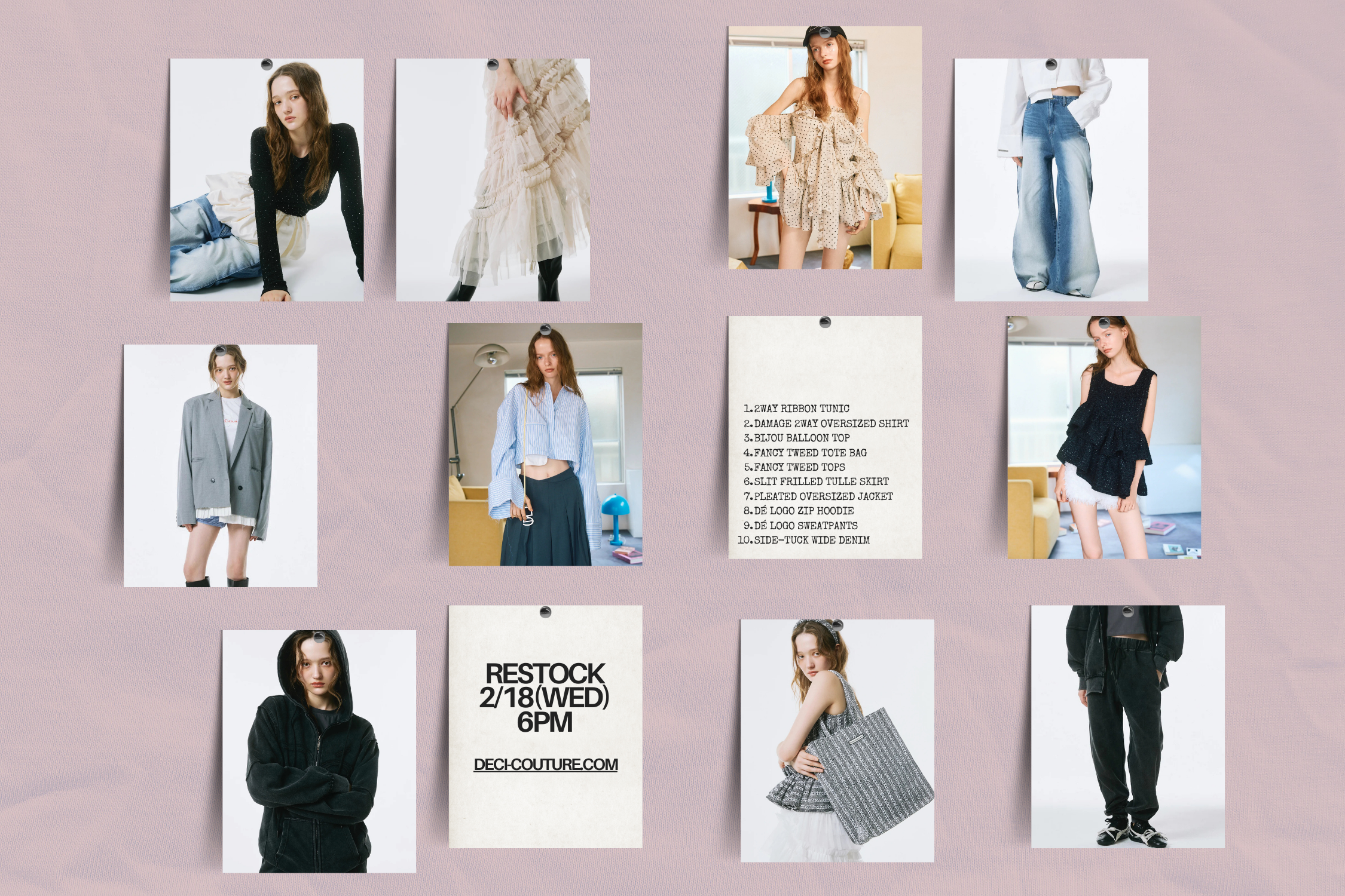 “Forms of LOVE” Collection 全10型 2月18日(水)通常販売開始