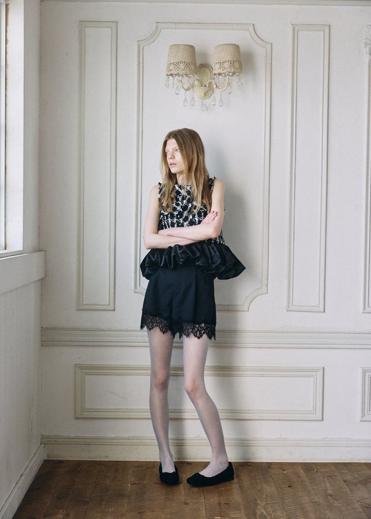 【予約商品】Scallop Lace Short Pants