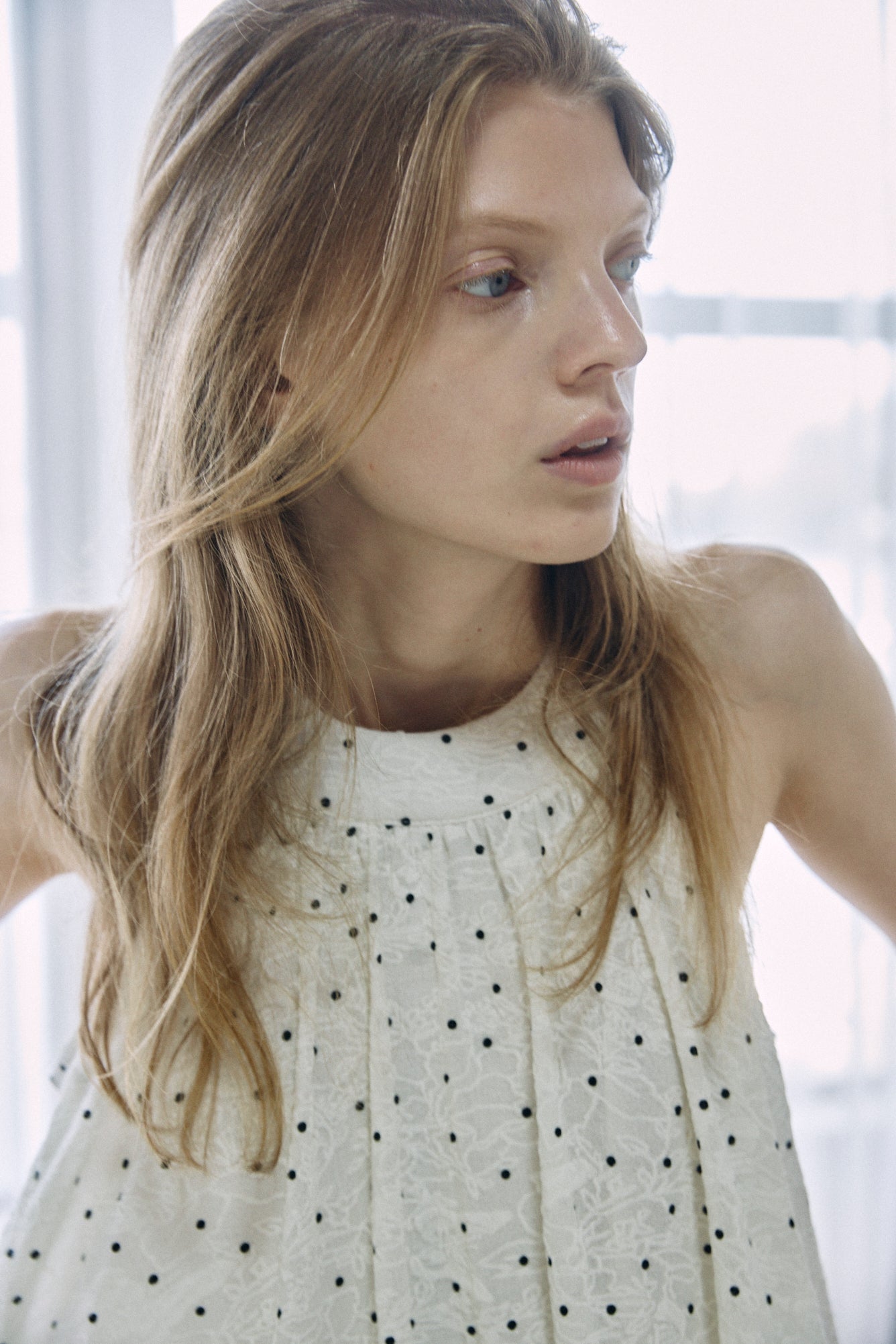 Dot Balloon Dress
