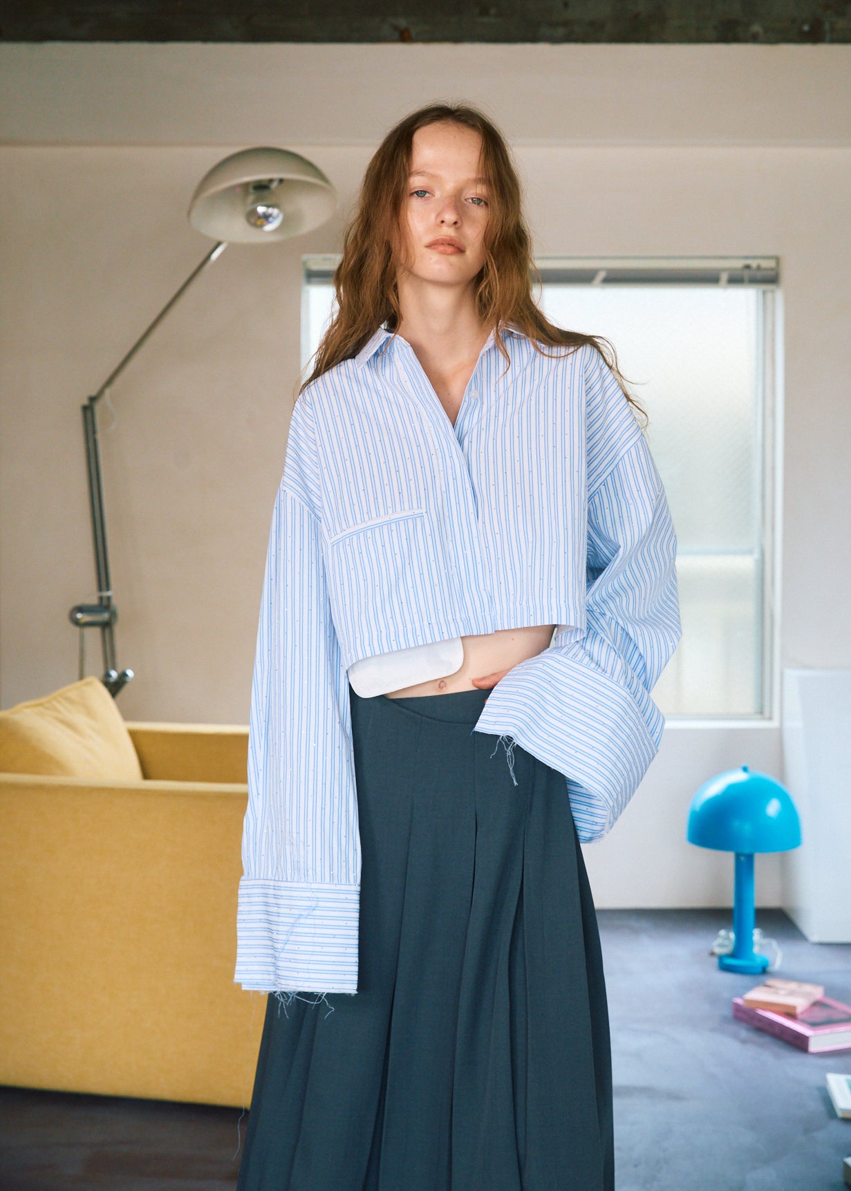 Damage 2Way Oversized Shirt