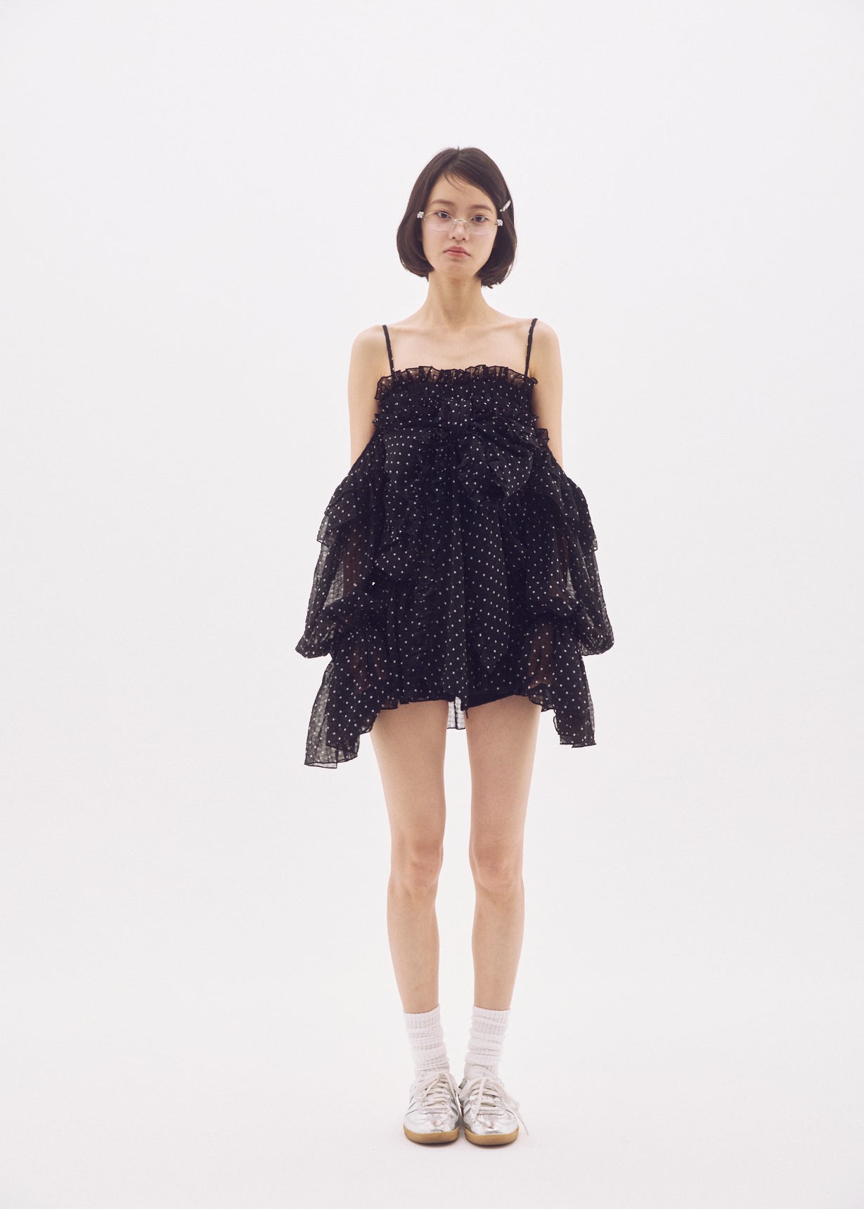 deci couture デシクチュール　2WAY RIBBON TUNIC 2Way Ribbon Tunic【予約商品】