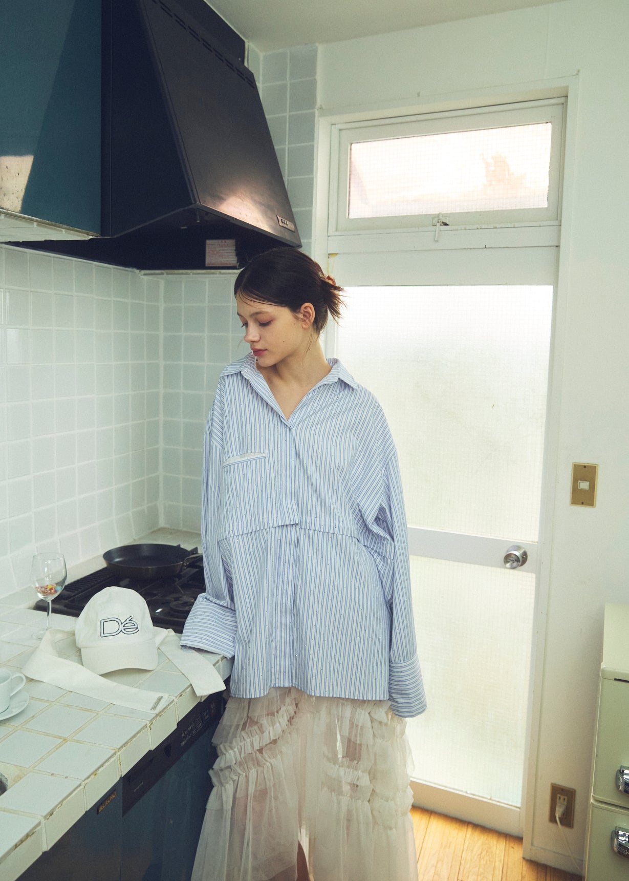 Damage 2Way Oversized Shirt