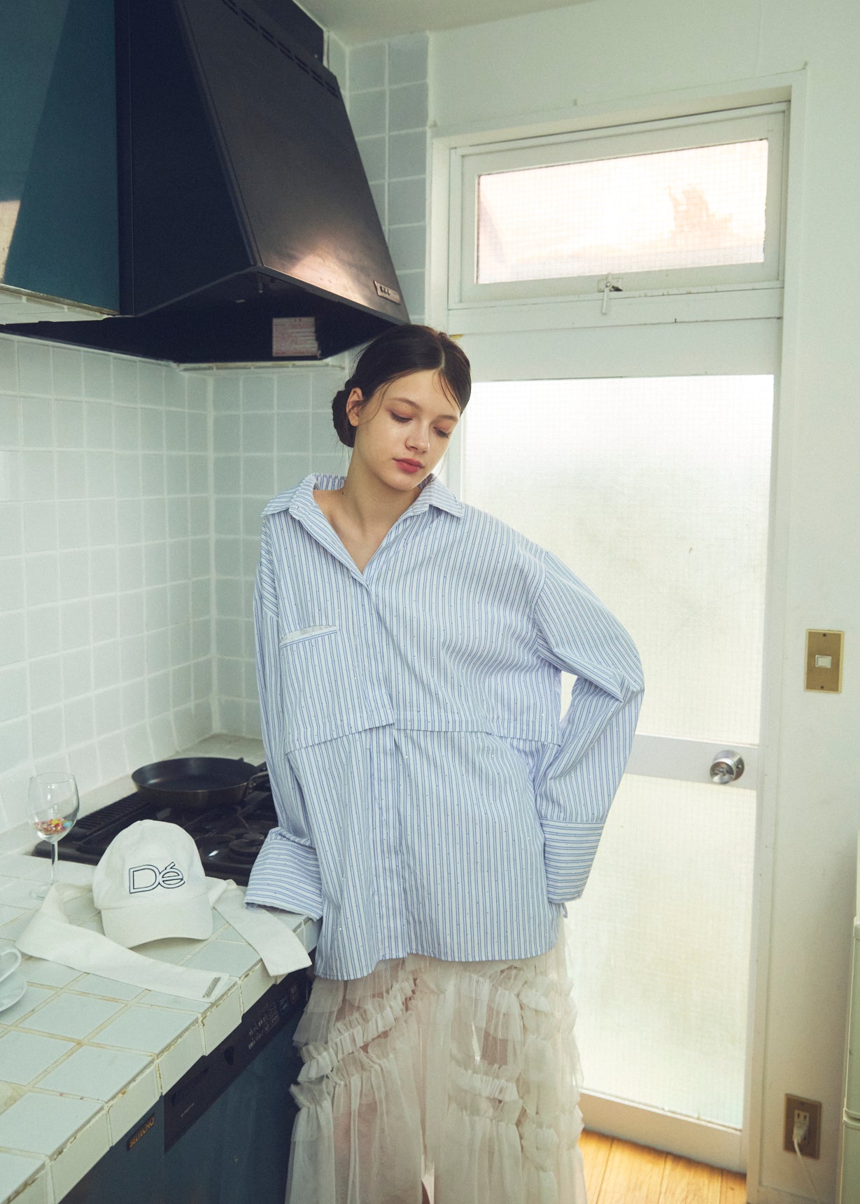 Damage 2Way Oversized Shirt