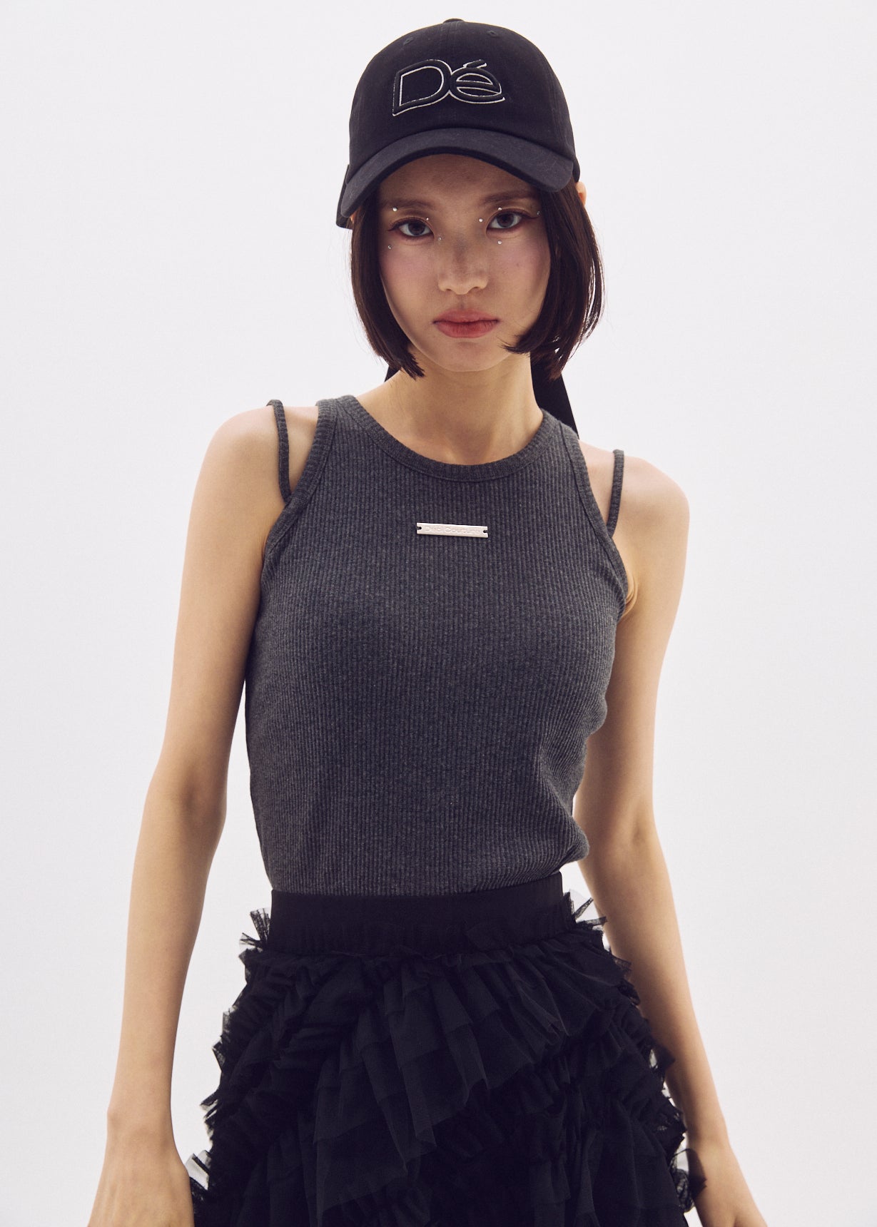 Double Strap Rib Tank (with Pads)