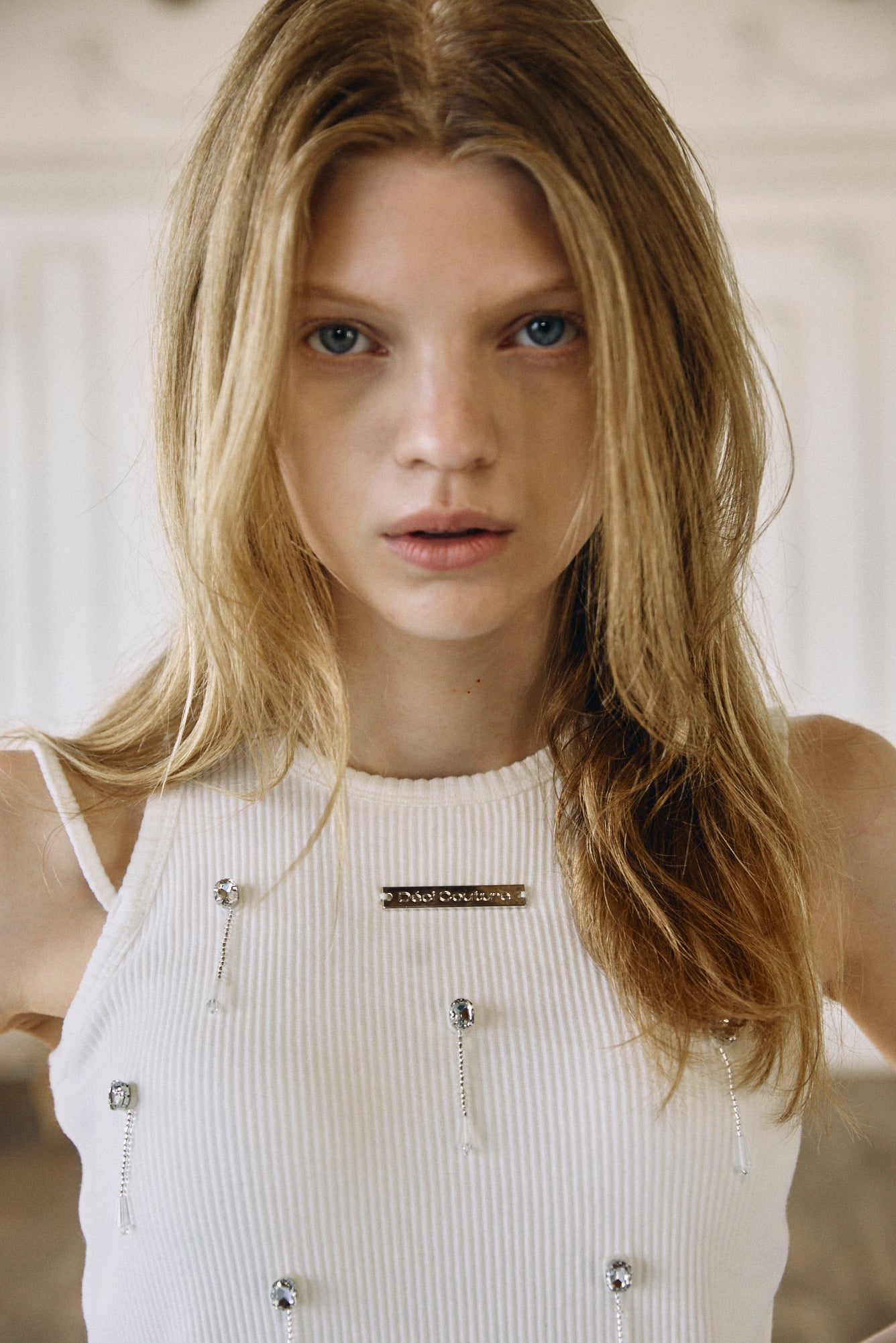 Bijou Double Strap Rib Tank (with Pads)