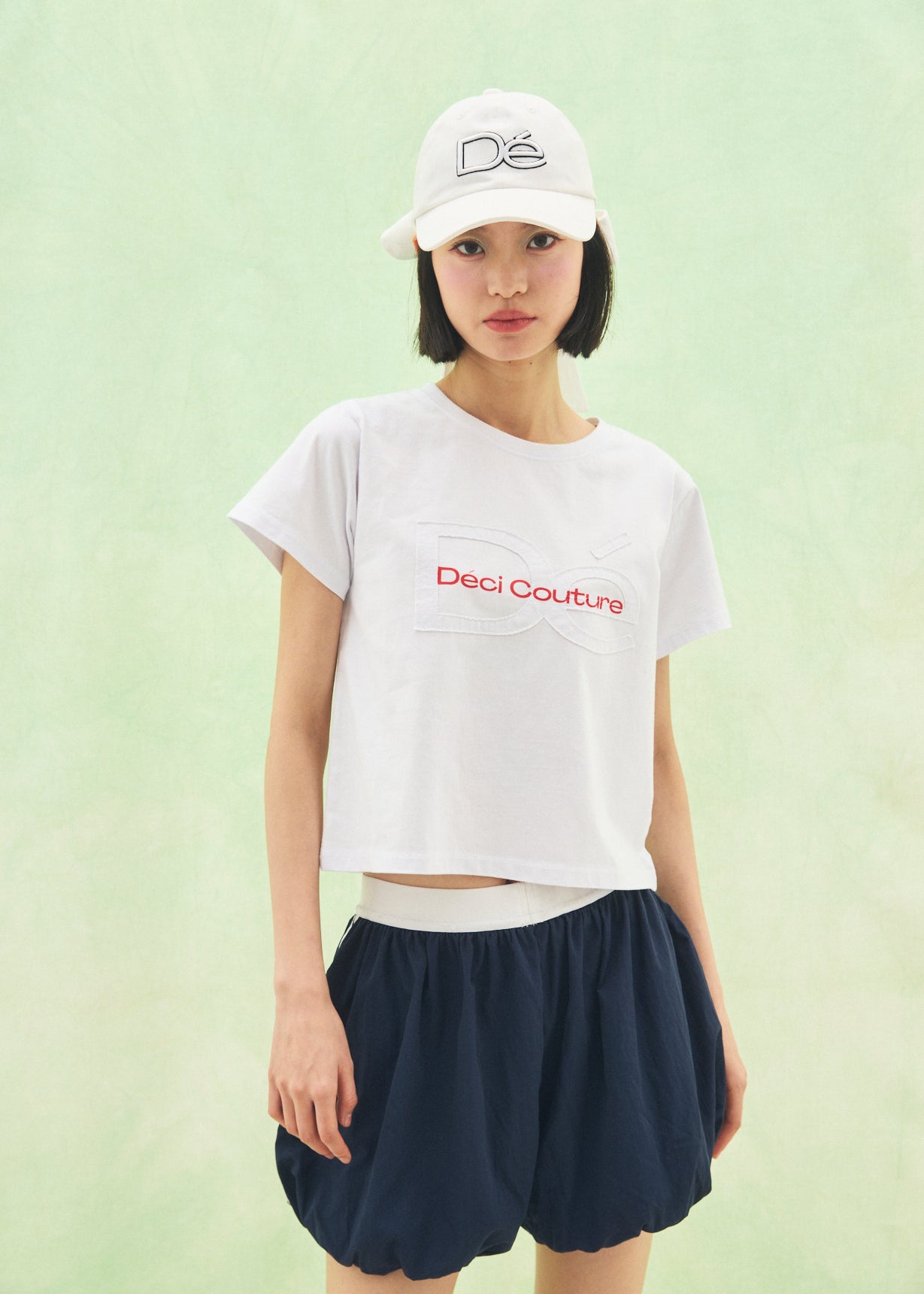 【Mini】Cut-Out Logo T-Shirt