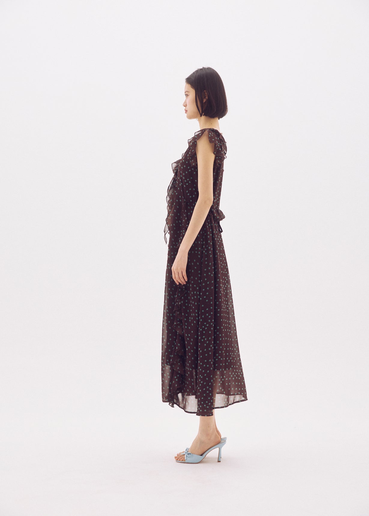 Flower Ruffle Dress