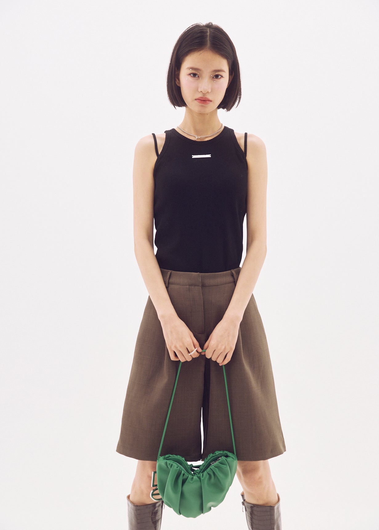 Double Strap Rib Tank (with Pads)