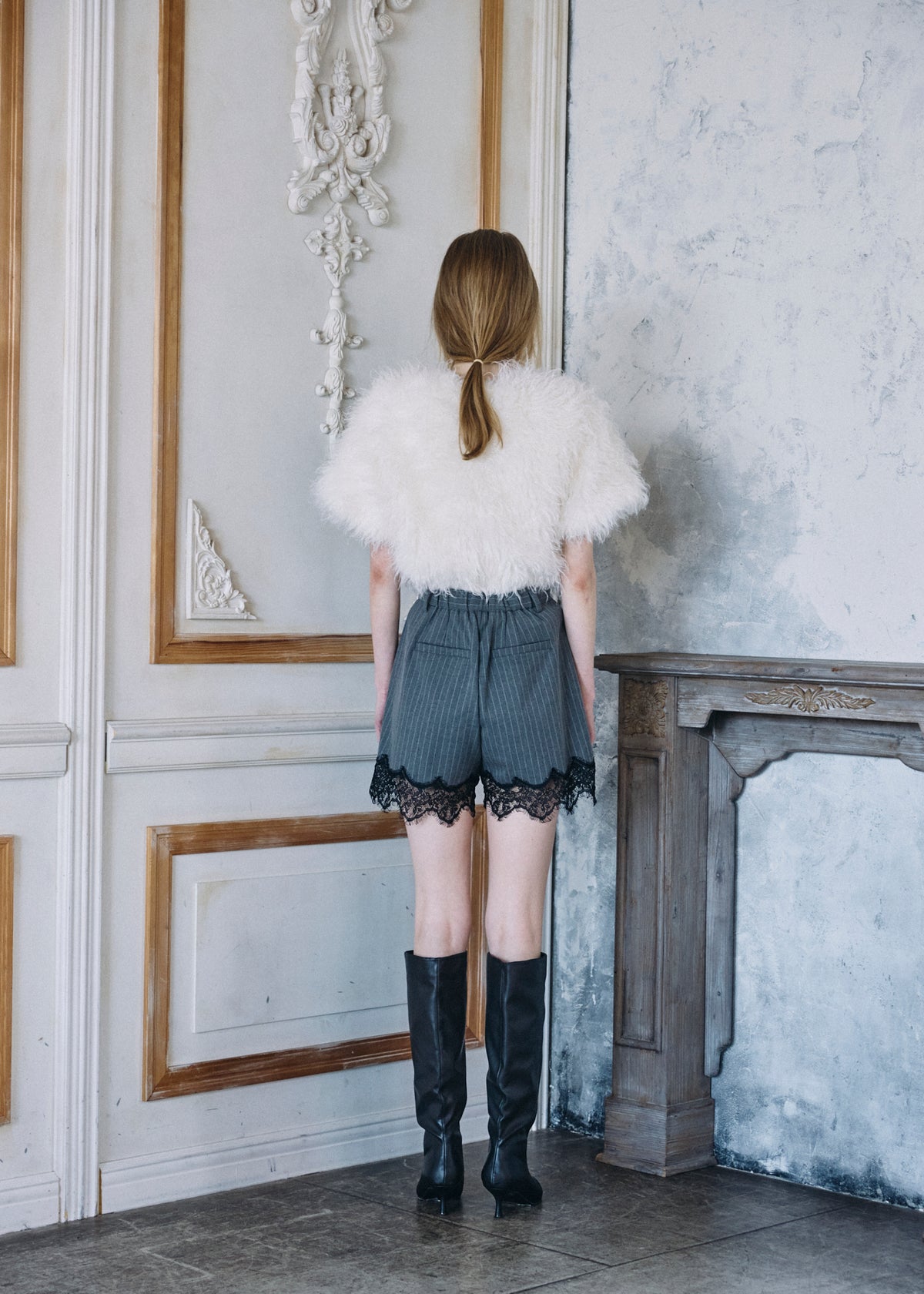 【予約商品】Scallop Lace Short Pants