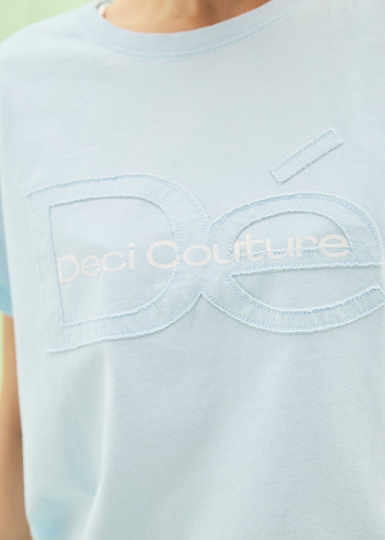 【Mini】Cut-Out Logo T-Shirt