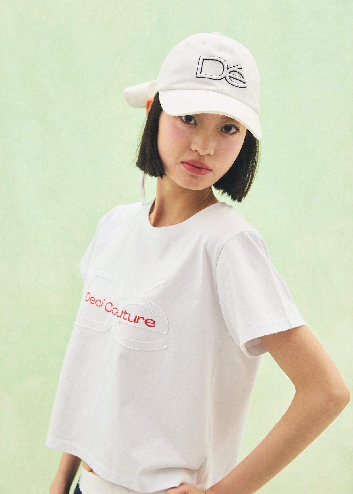 【Mini】Cut-Out Logo T-Shirt