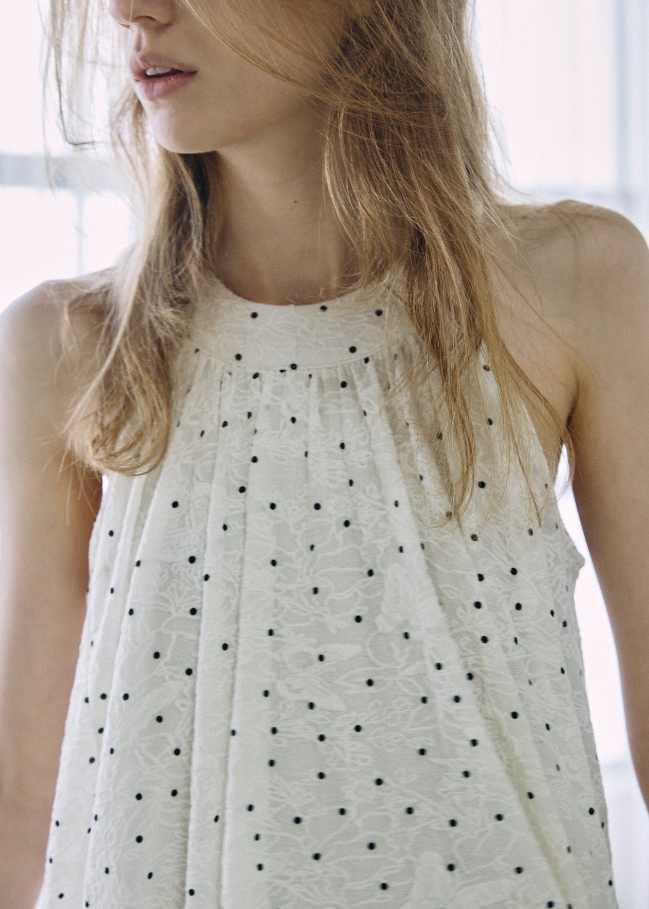 Dot Balloon Dress