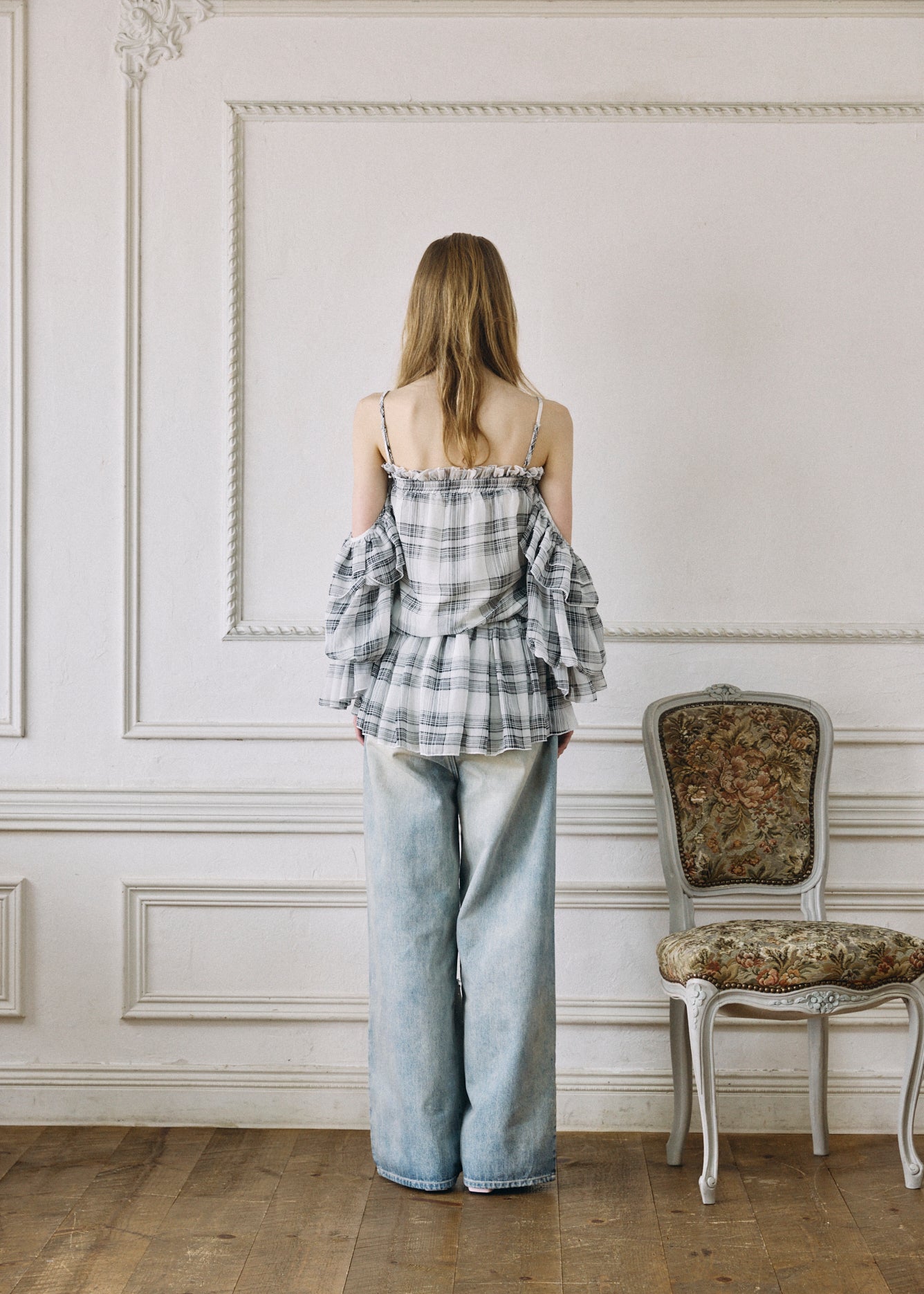 【予約商品】Bijou Damaged Denim