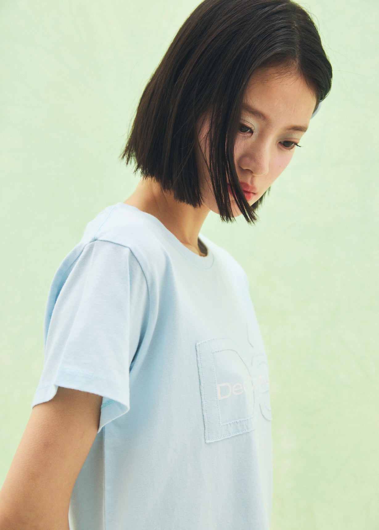 【Mini】Cut-Out Logo T-Shirt
