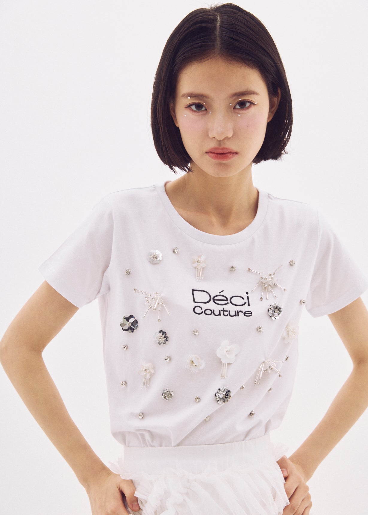 Floral Bijou Logo T-Shirt