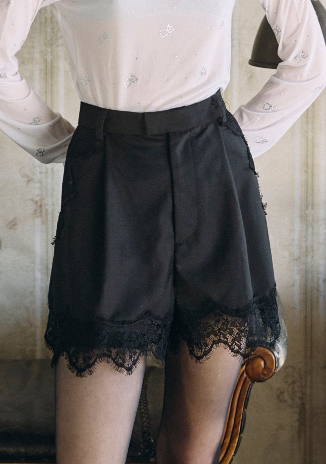 【予約商品】Scallop Lace Short Pants
