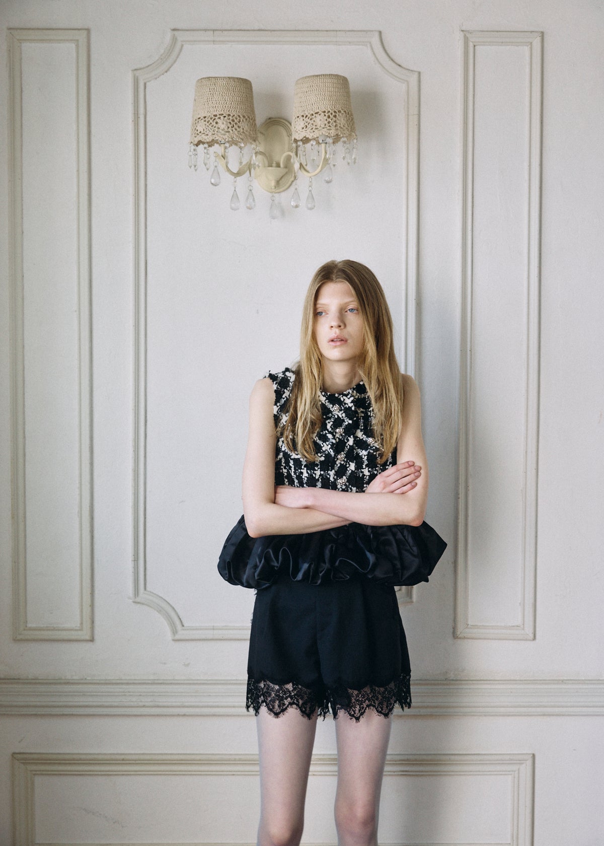 【予約商品】Scallop Lace Short Pants