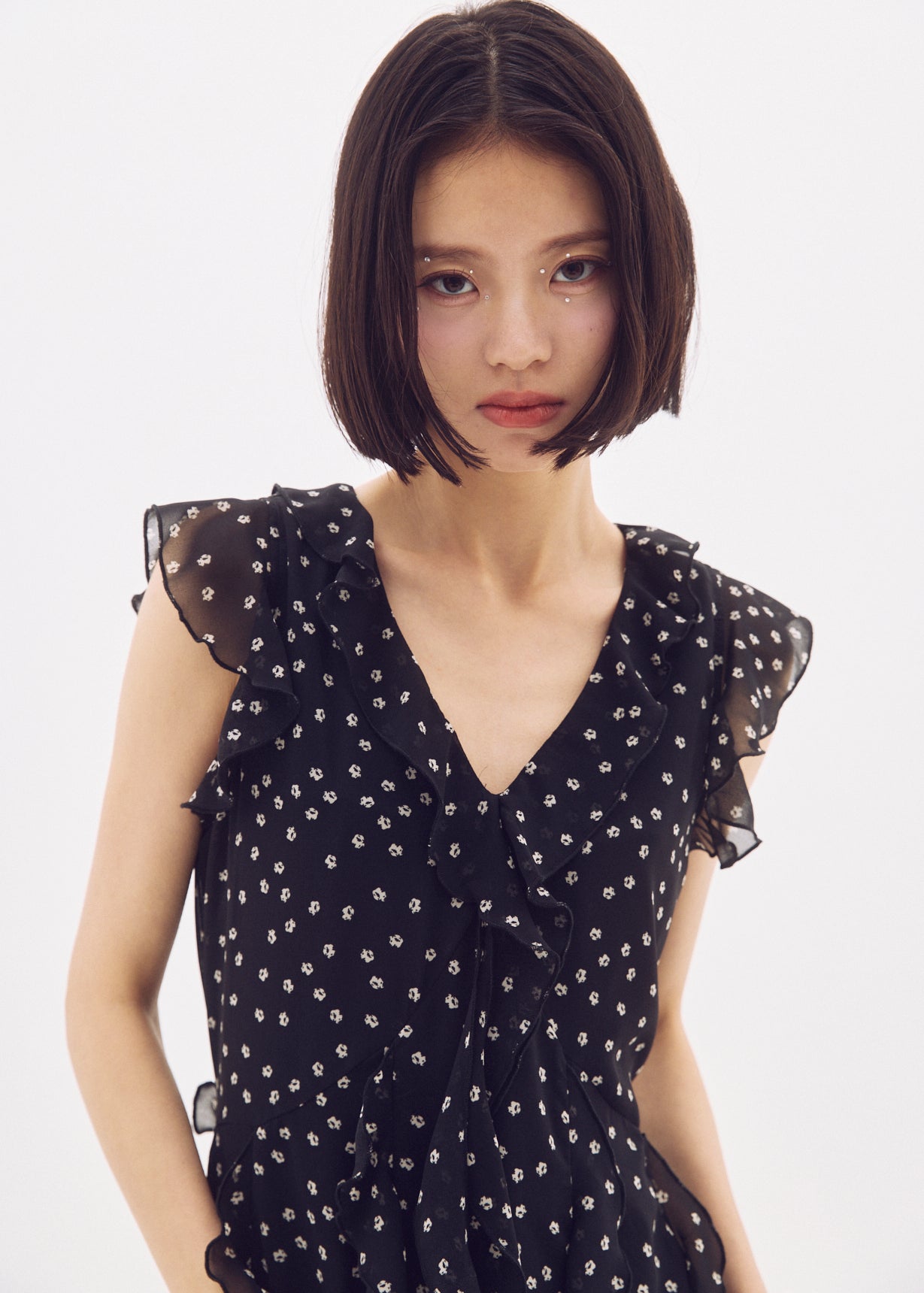 Flower Ruffle Dress