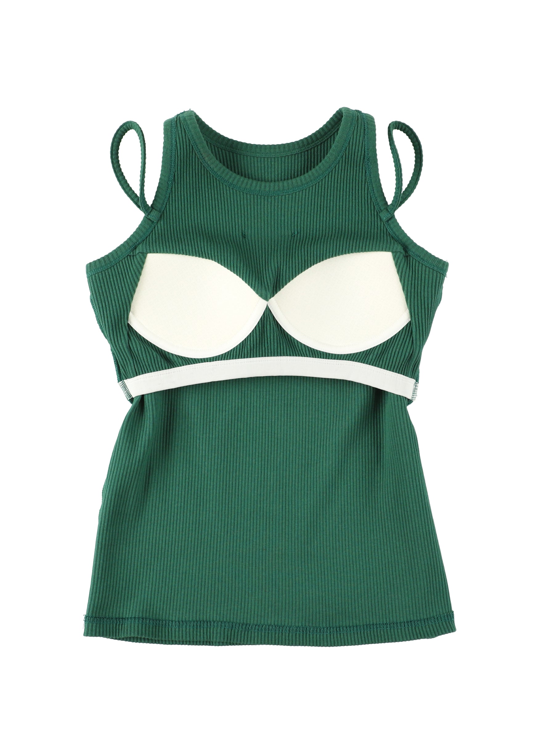 Double Strap Rib Tank (with Pads)