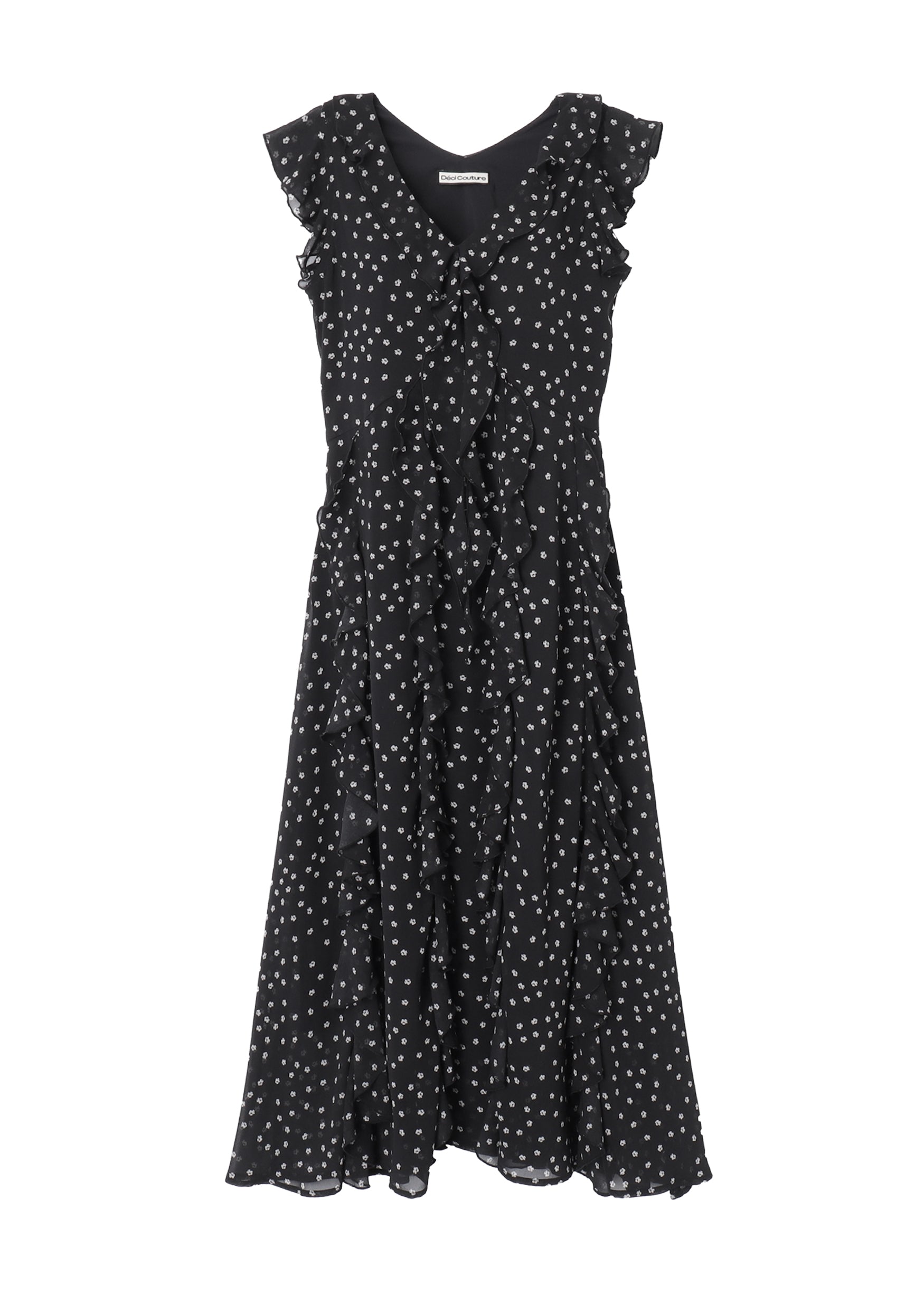 Flower Ruffle Dress