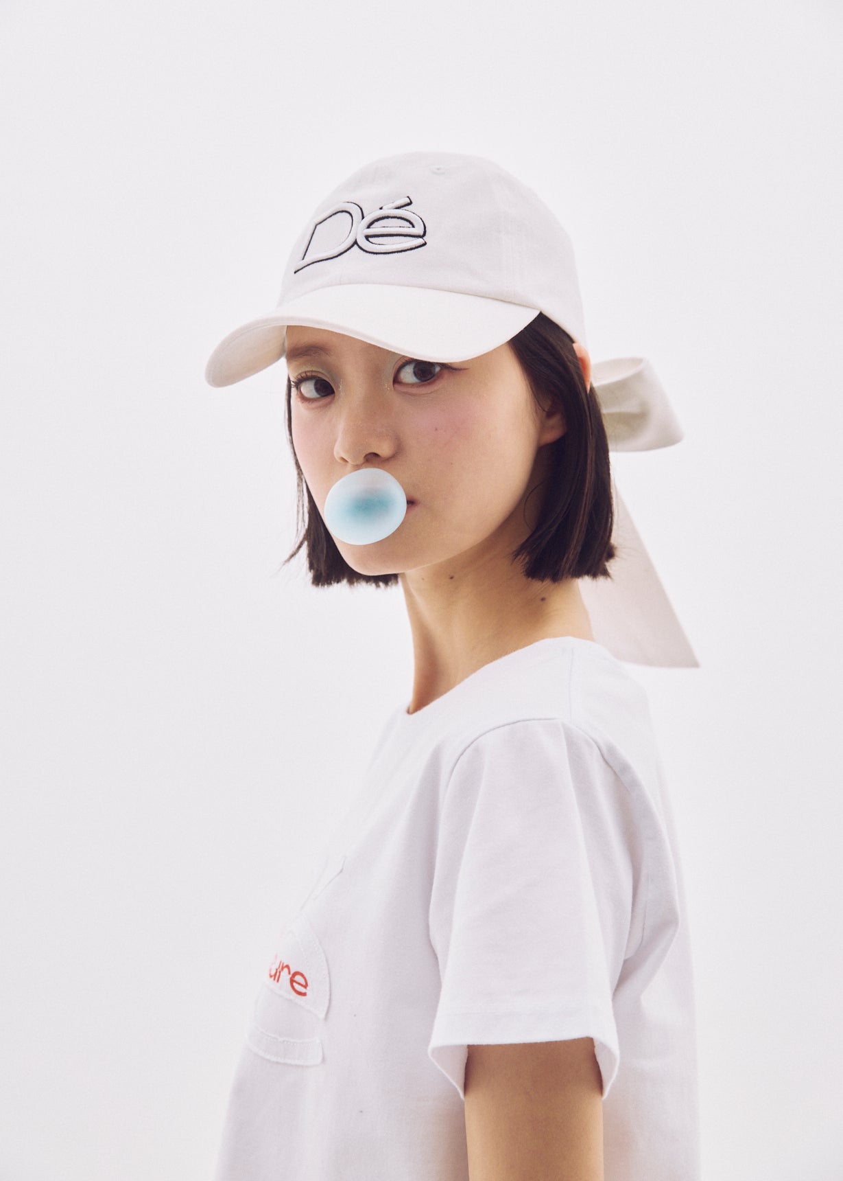 Deci Couture キャップ Dé Logo Ribbon Cap
